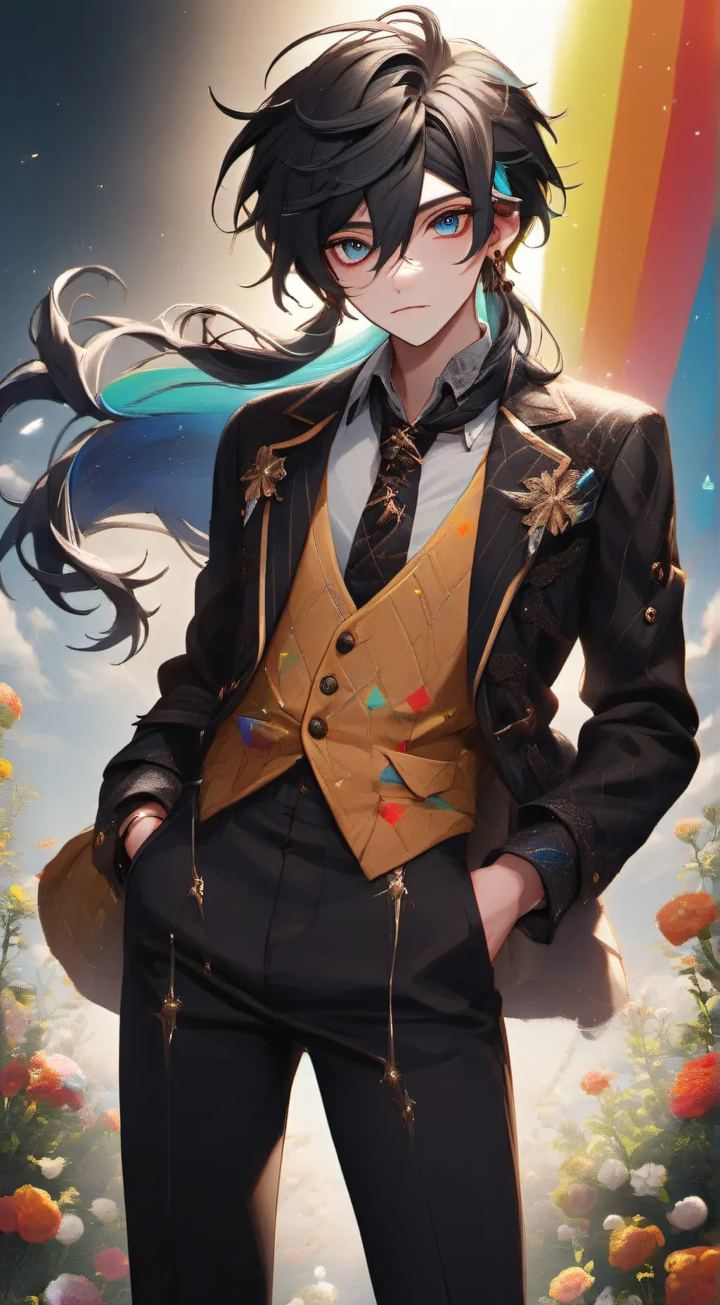 ai character: Ren background