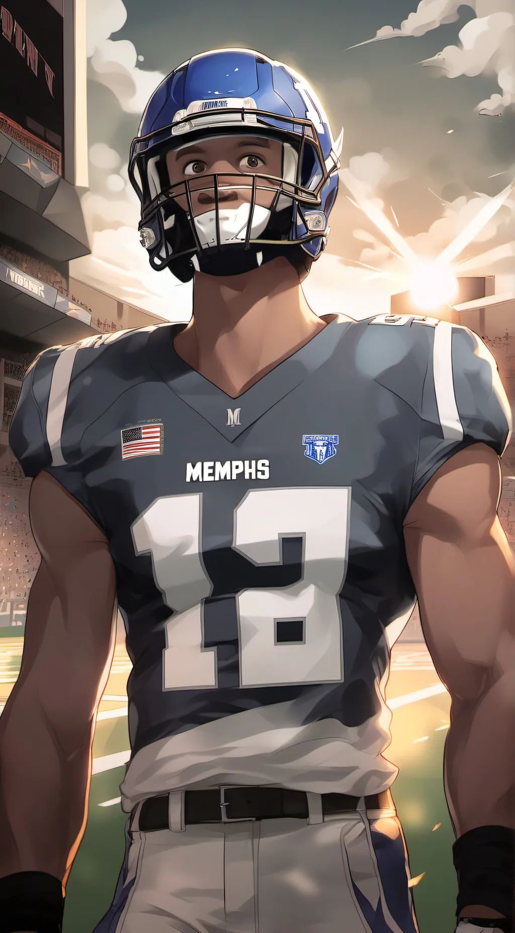 ai character: wr rtg background