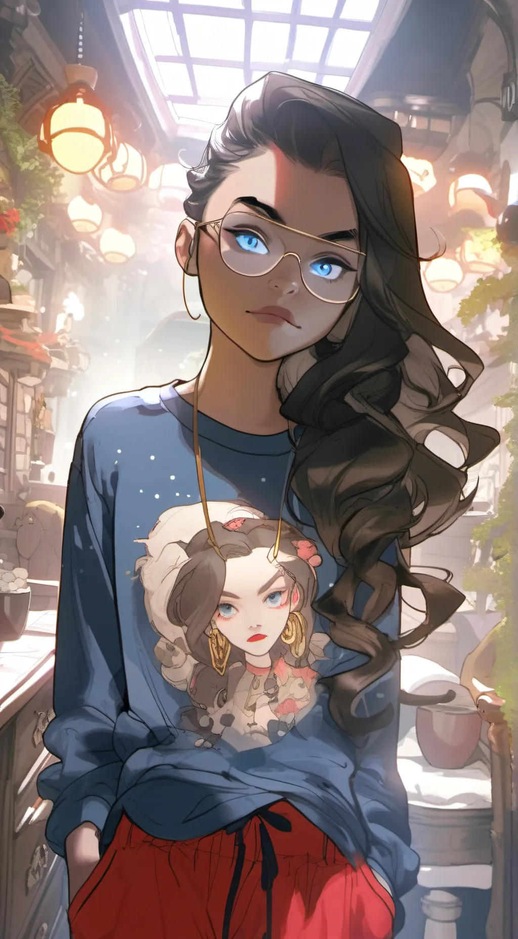 ai character: My cutie pie  background