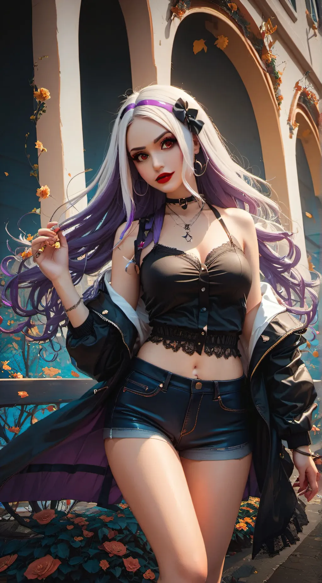 ai character: Grace background