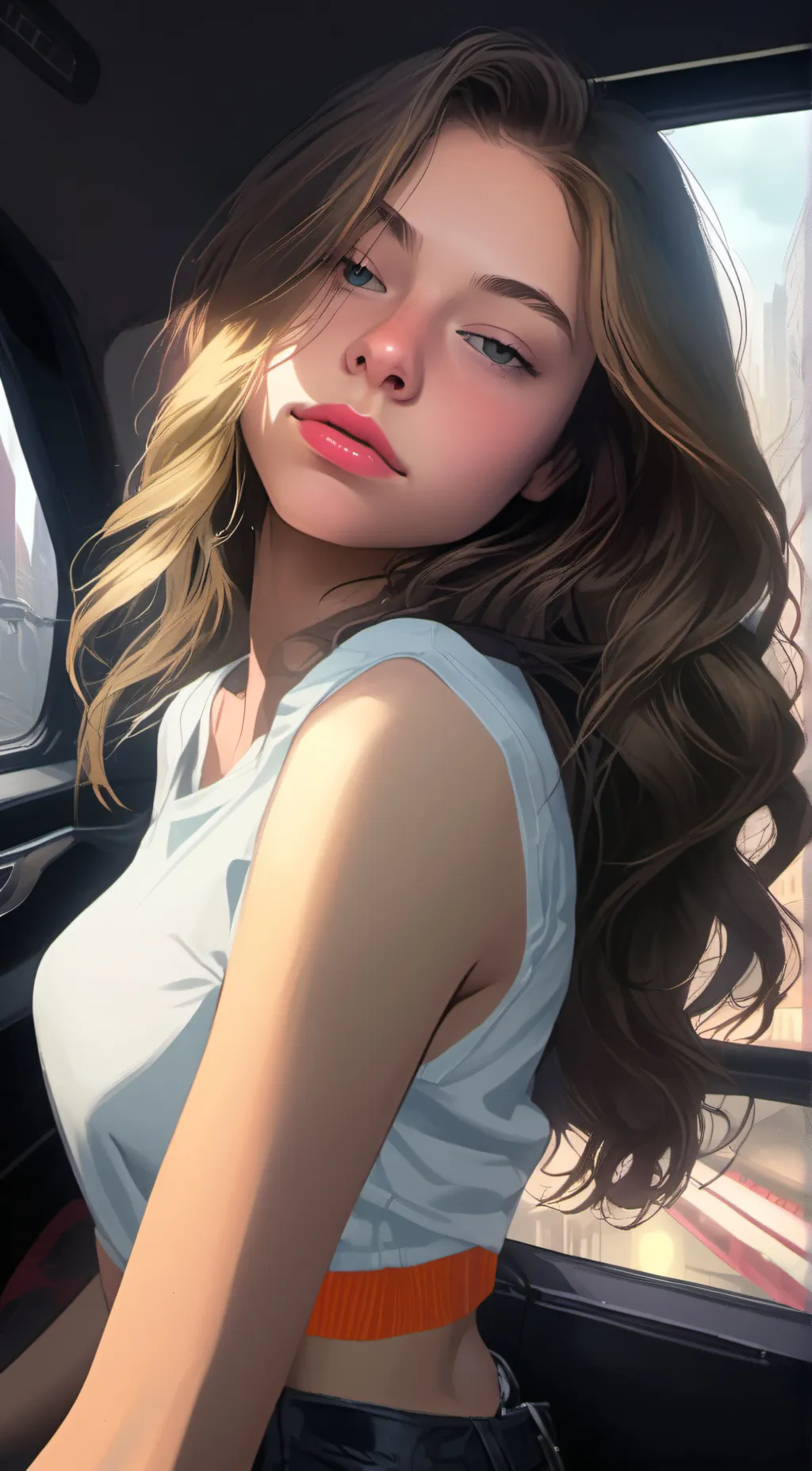 ai character: ray background