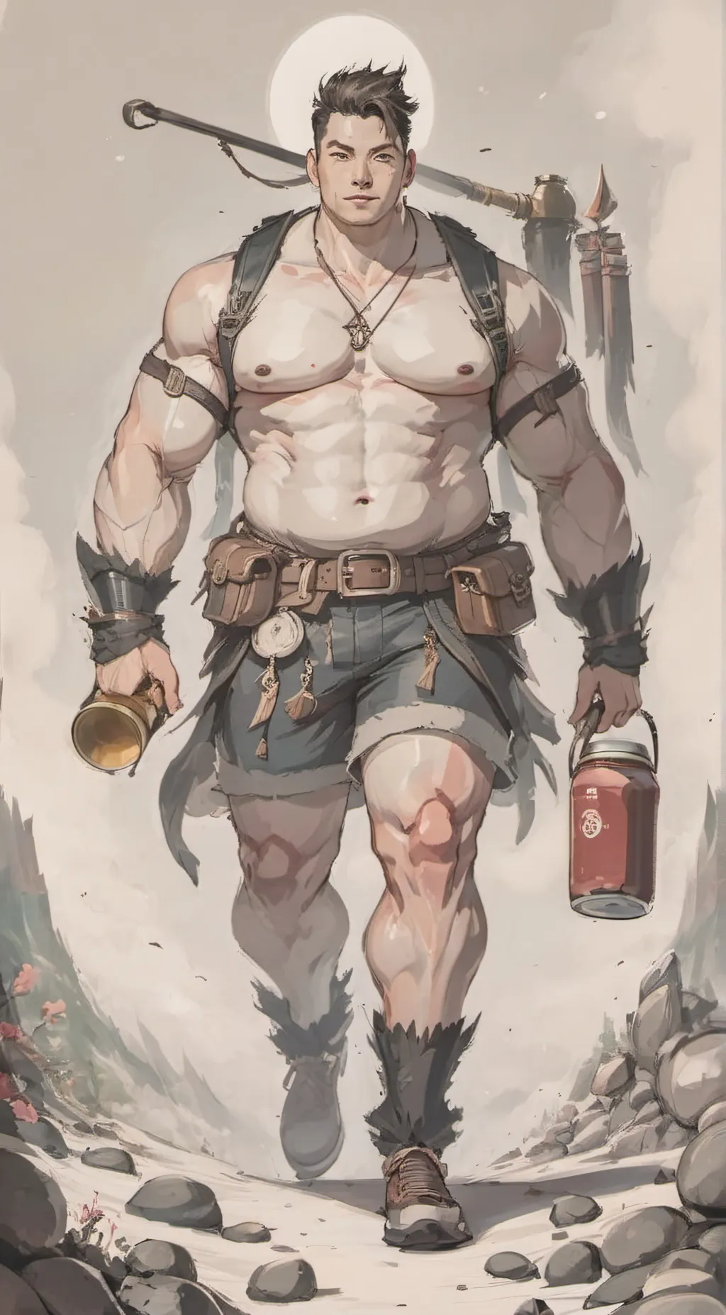 ai character: Jax background