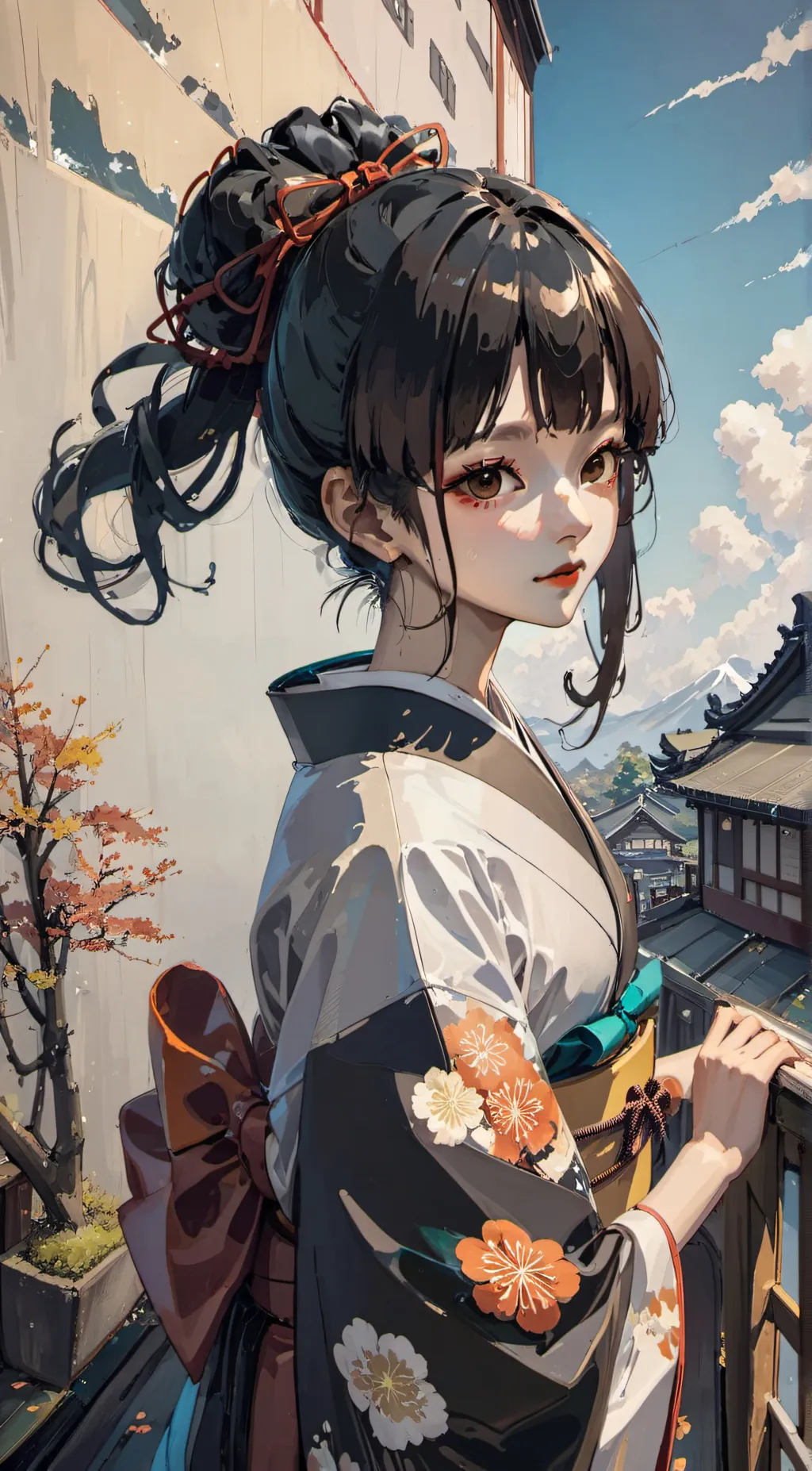 ai character: rosa background