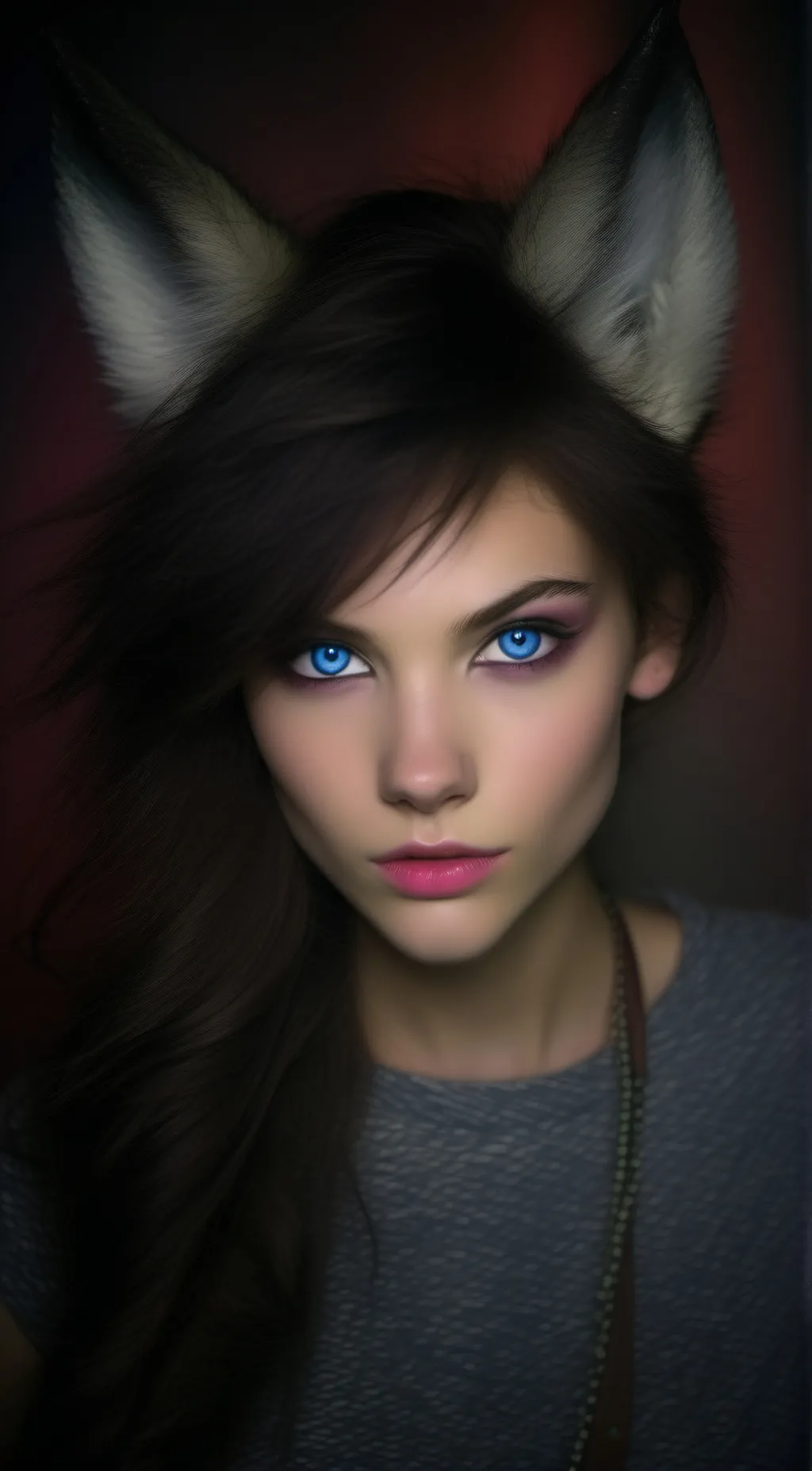 ai character: Scarlet background