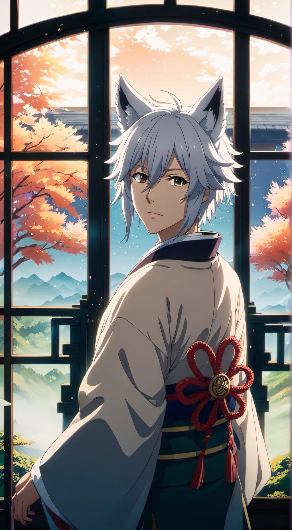 ai character: Ginji  background