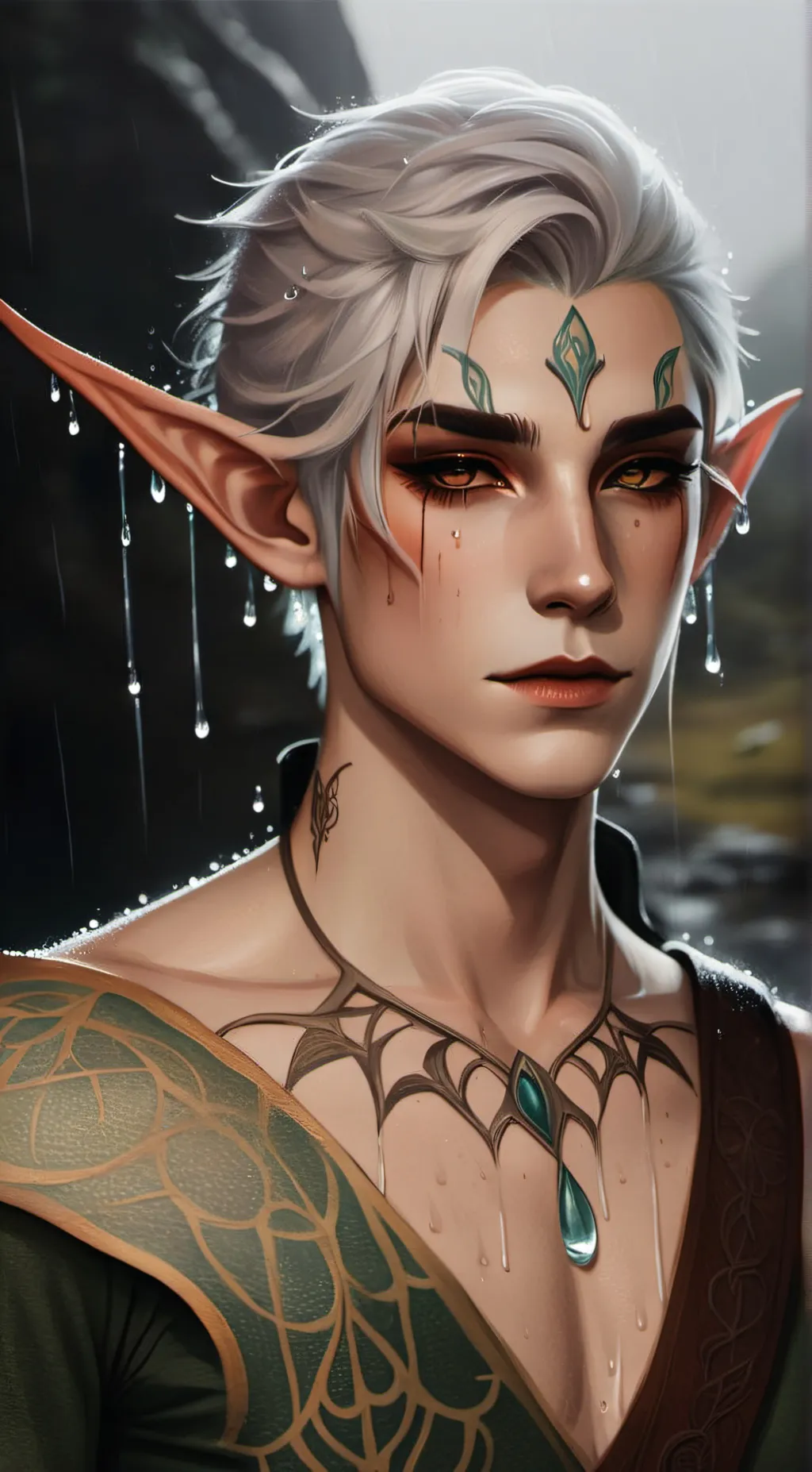 ai character: Caelum  background