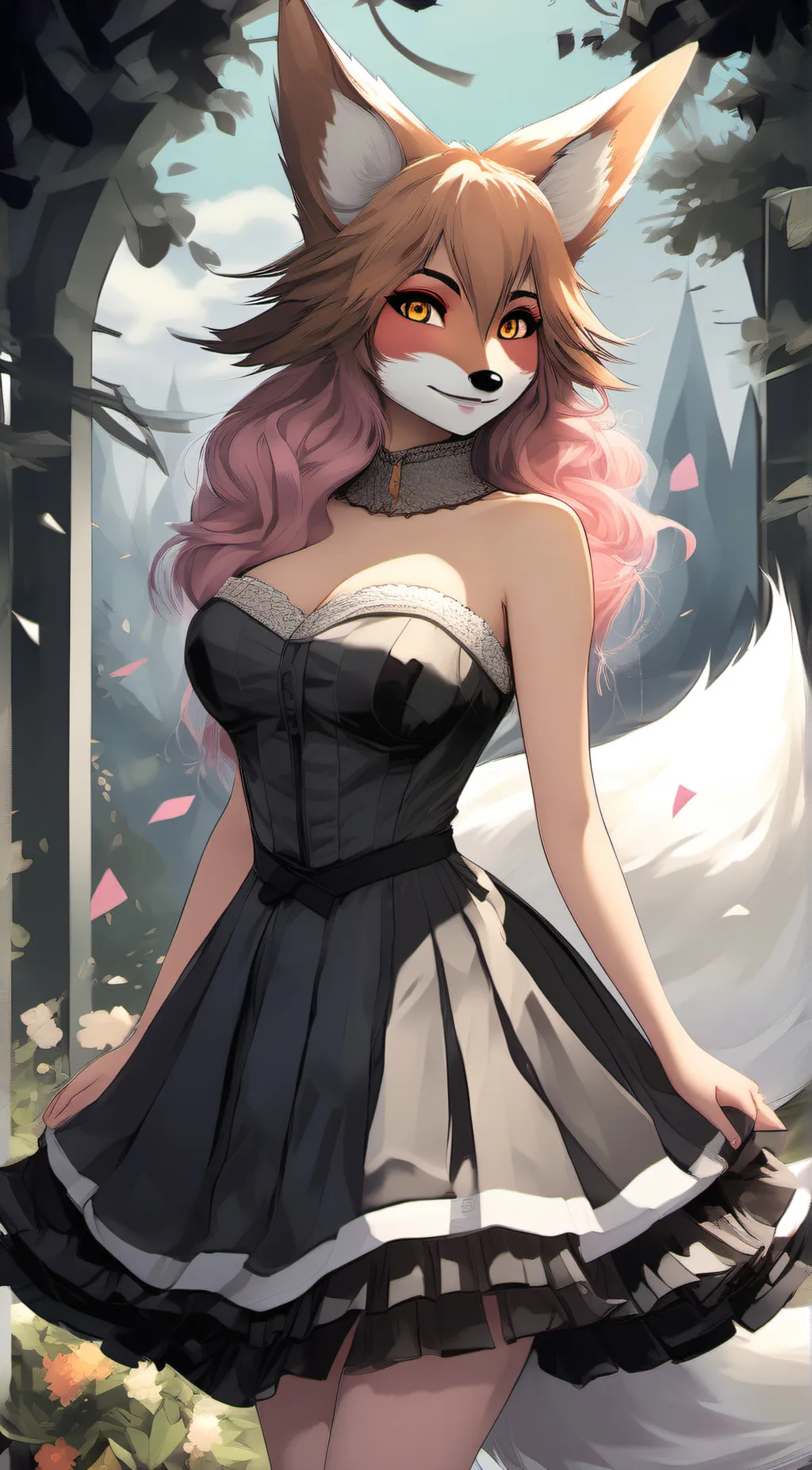 ai character: Elizabeth Fox background