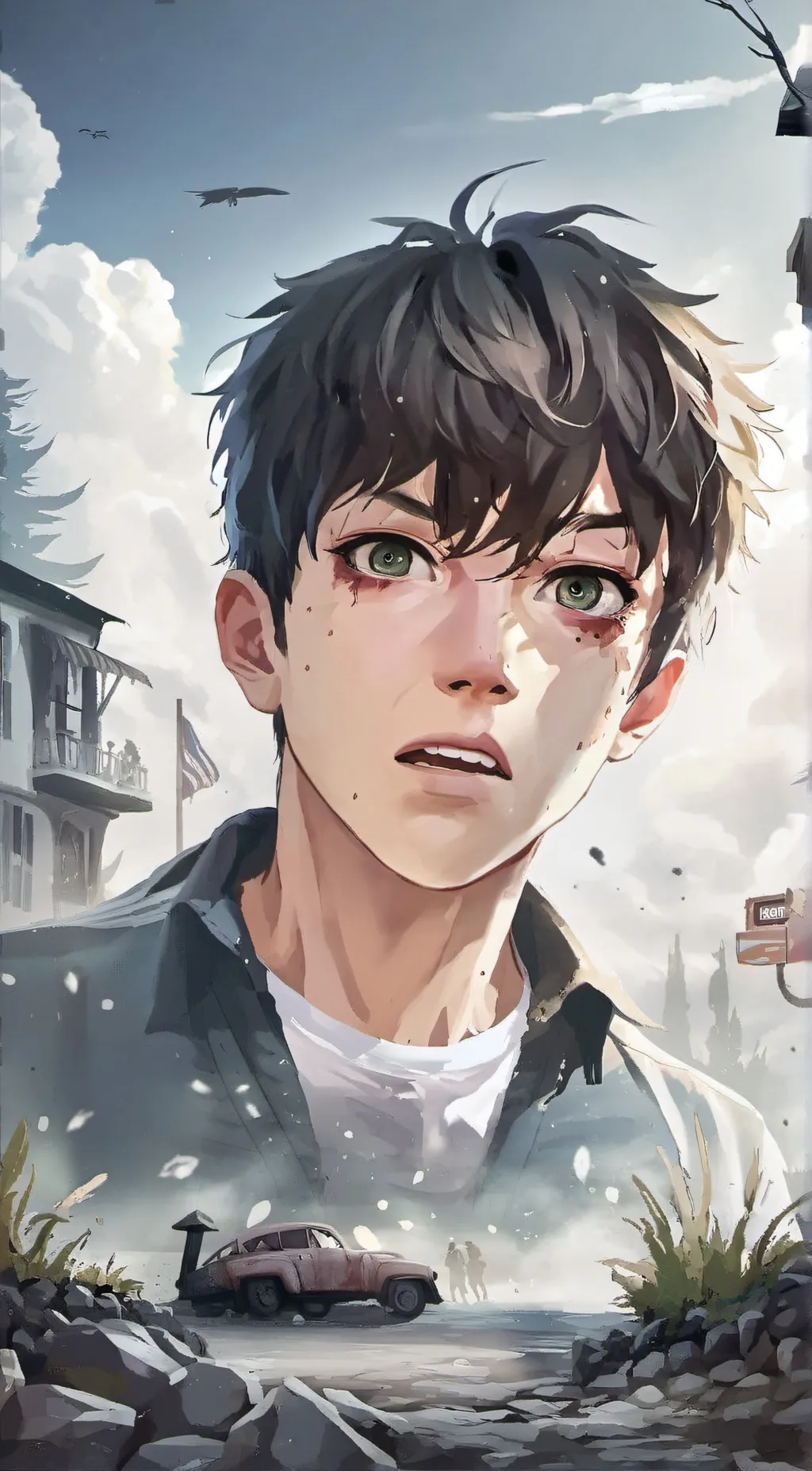 ai character: thing background