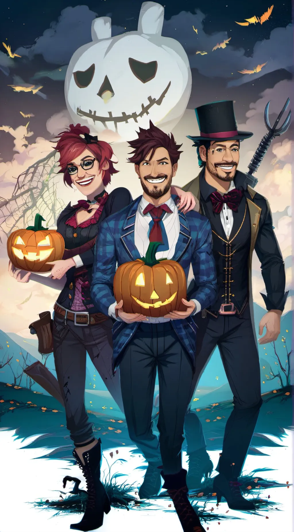 ai character: mark and jack bonn background