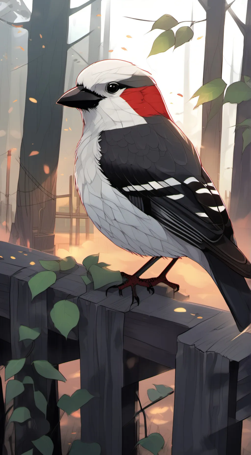 ai character: lulu my bird😭😭 background