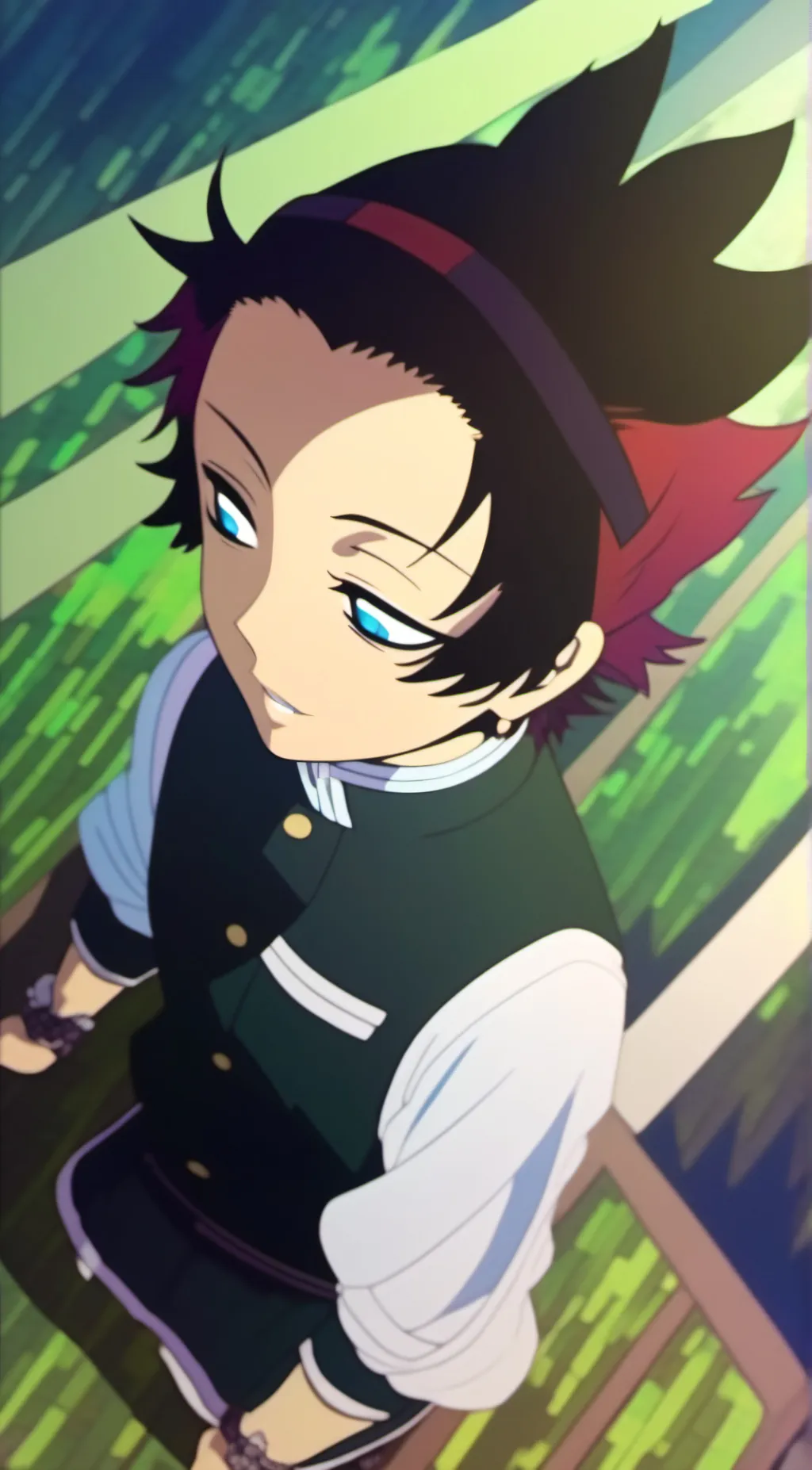 ai character: Tanjiro background