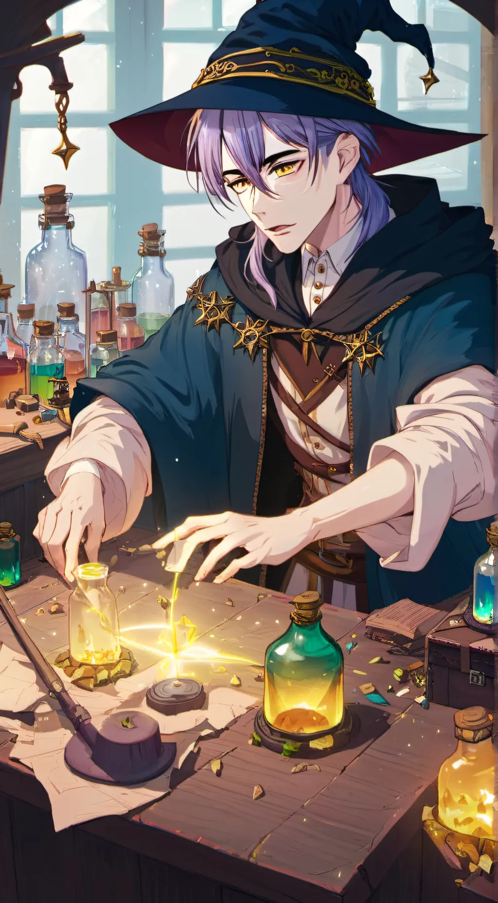 ai character: Kalin  background
