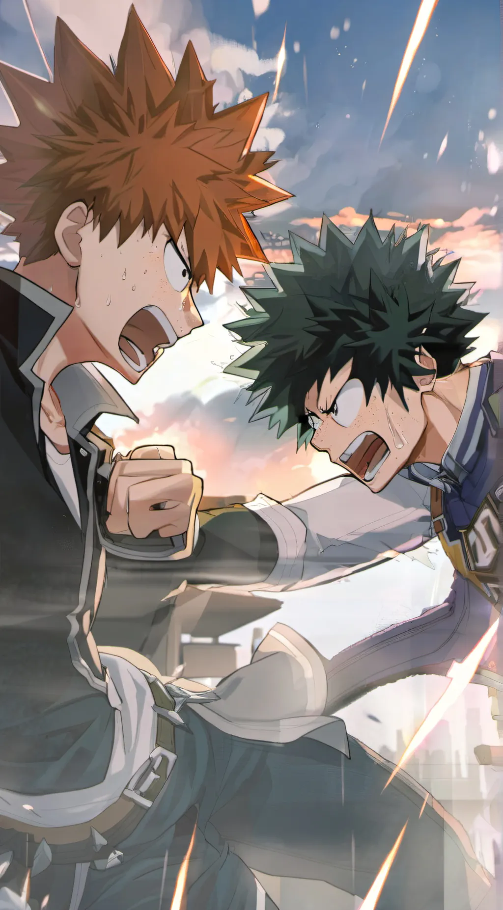 ai character: bakugo background