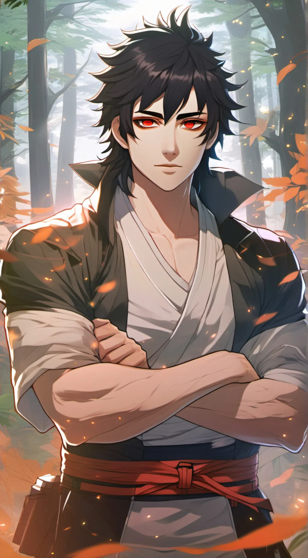 ai character: Katsuko  background