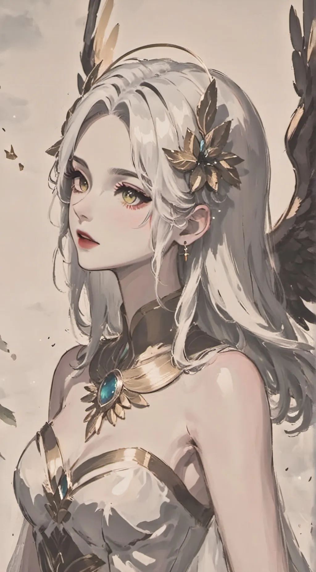 ai character: Star background