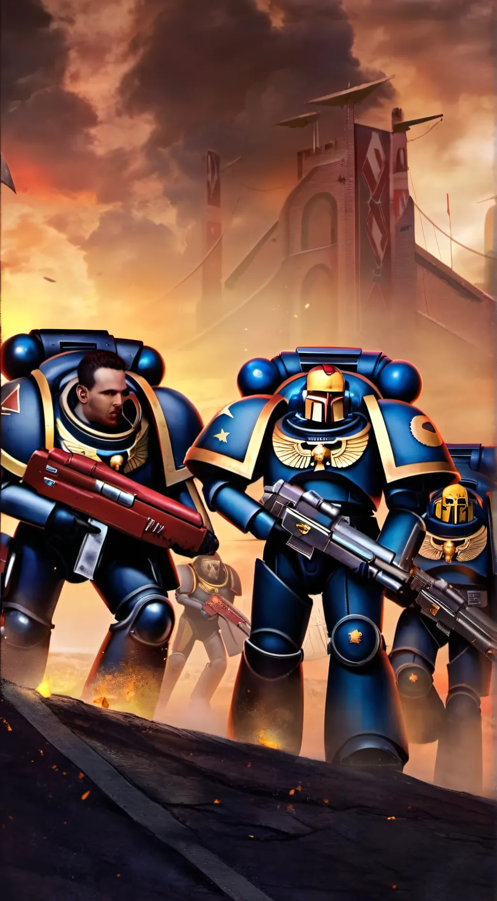ai character: a astartes team background