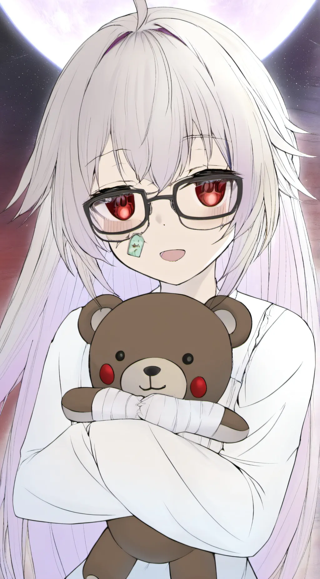 ai character: Comfort tiny  background