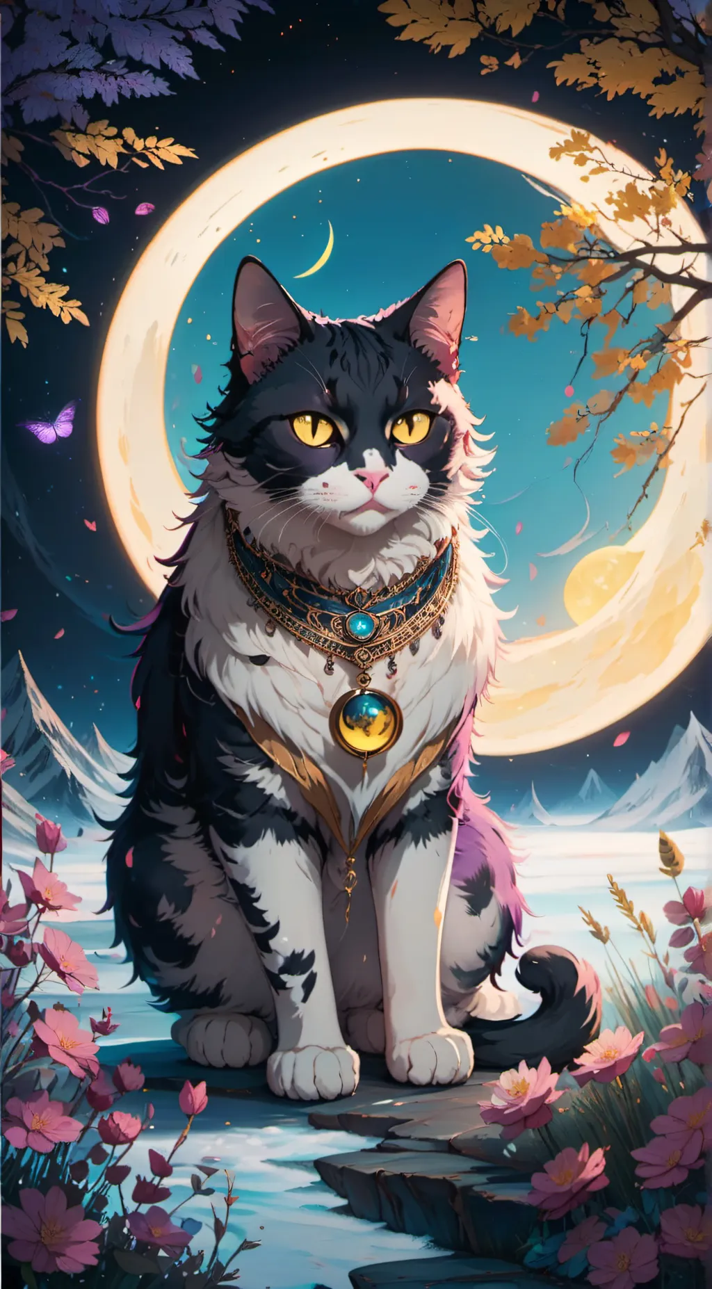 ai character: Smiling Critters background
