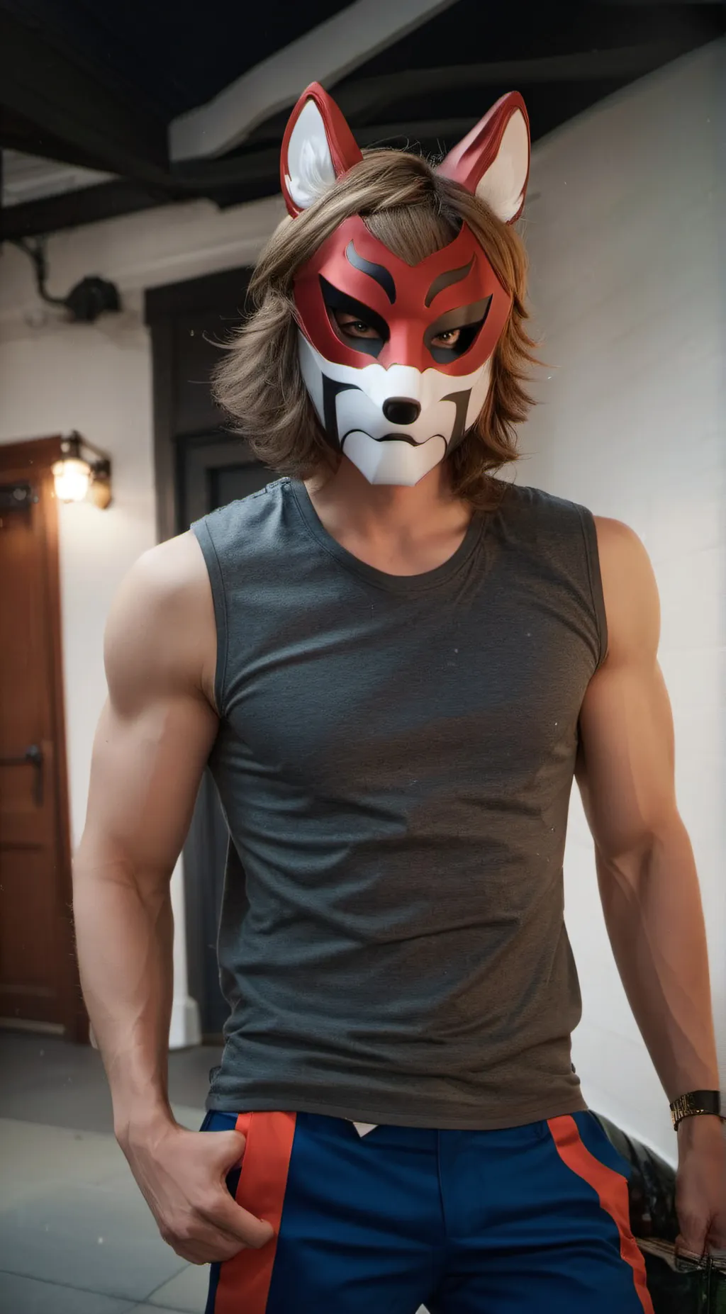 ai character: Micheal afton background