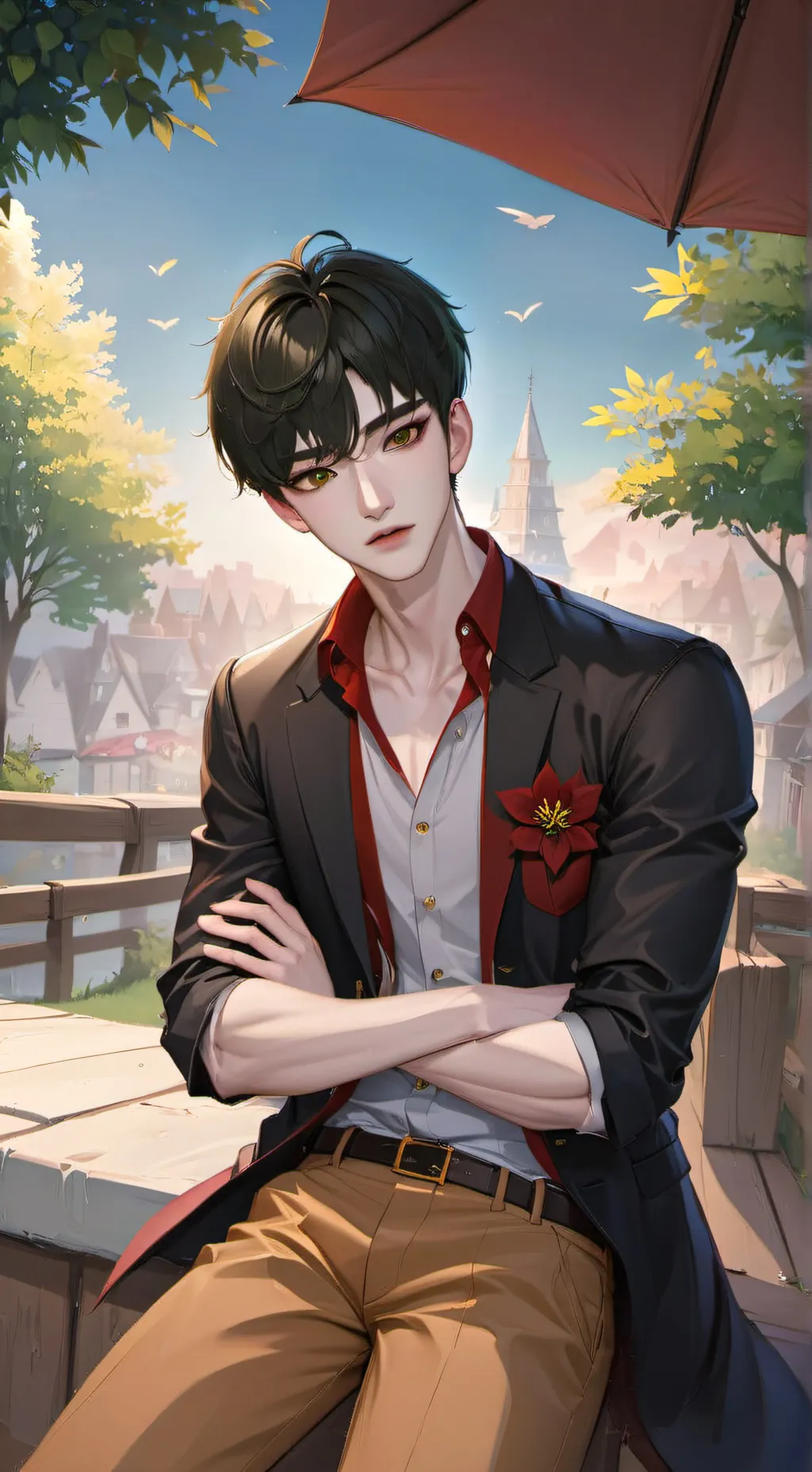 ai character: Soun-Yon background