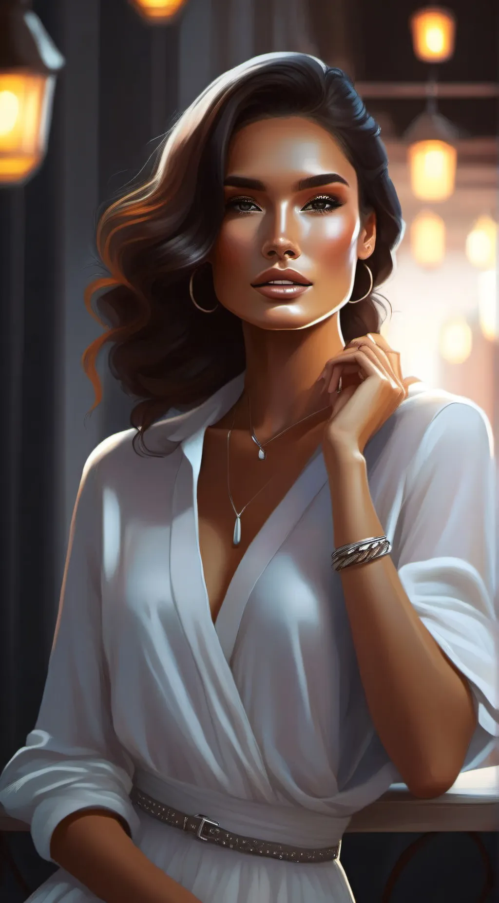 ai character: Ellie background