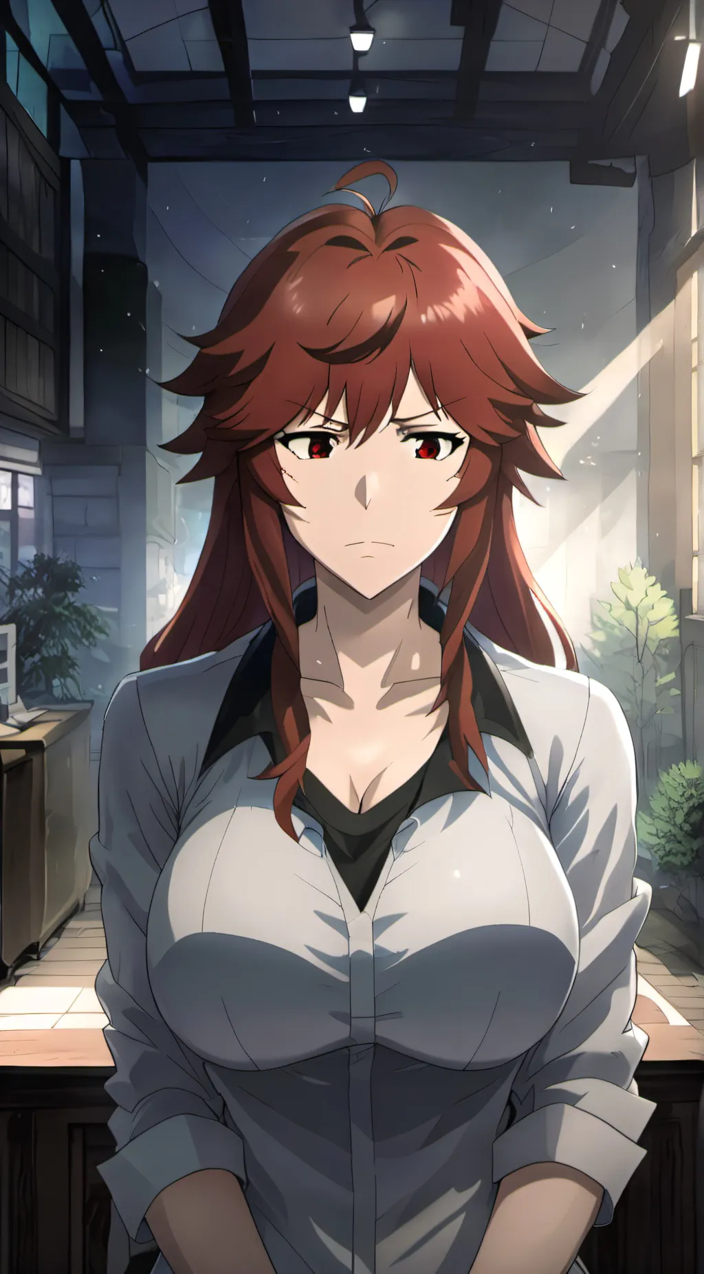 ai character: Akimie Aizawa background