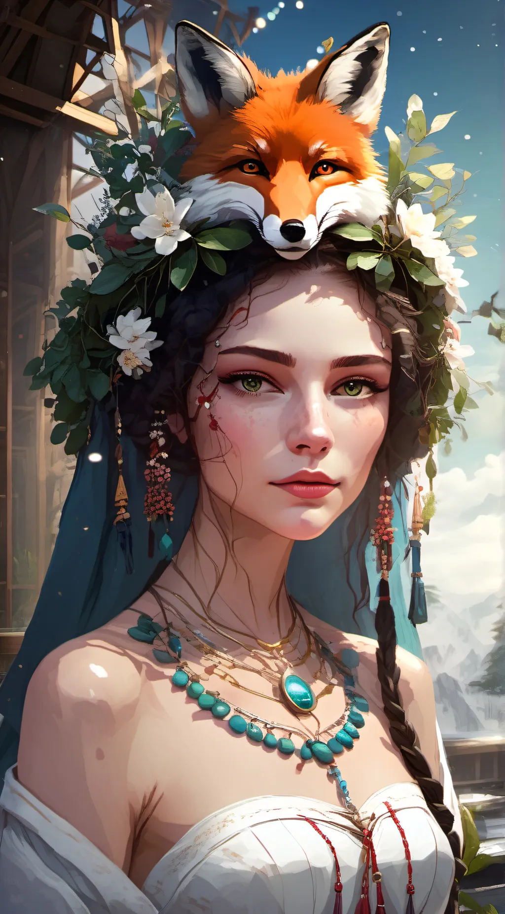 ai character: Tanya  background