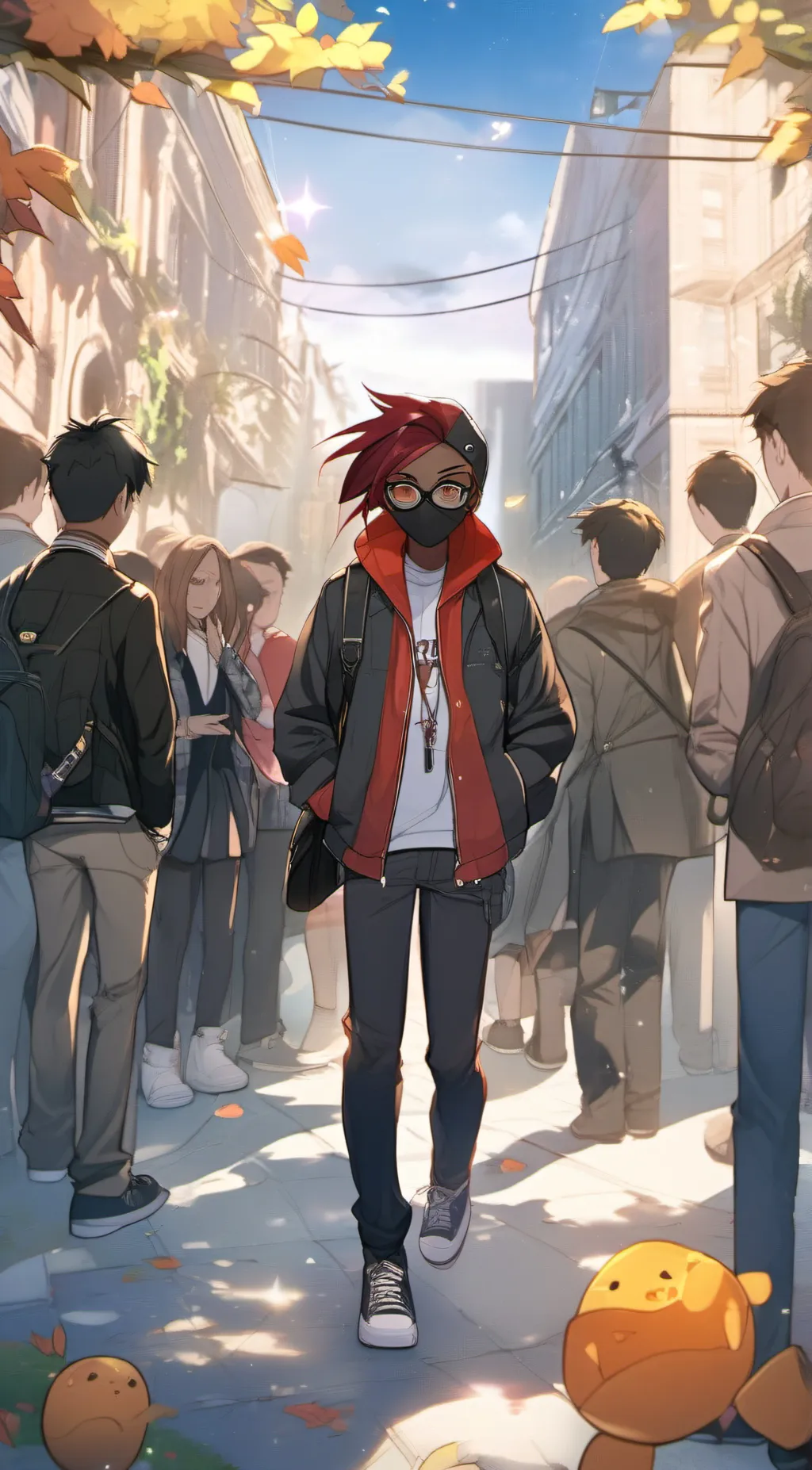 ai character: Vin background