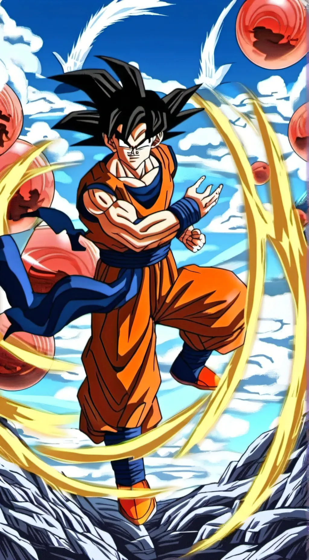 ai character: Son Goku background