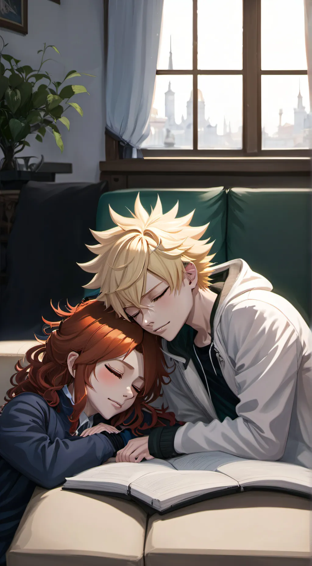 ai character: bakugo  background