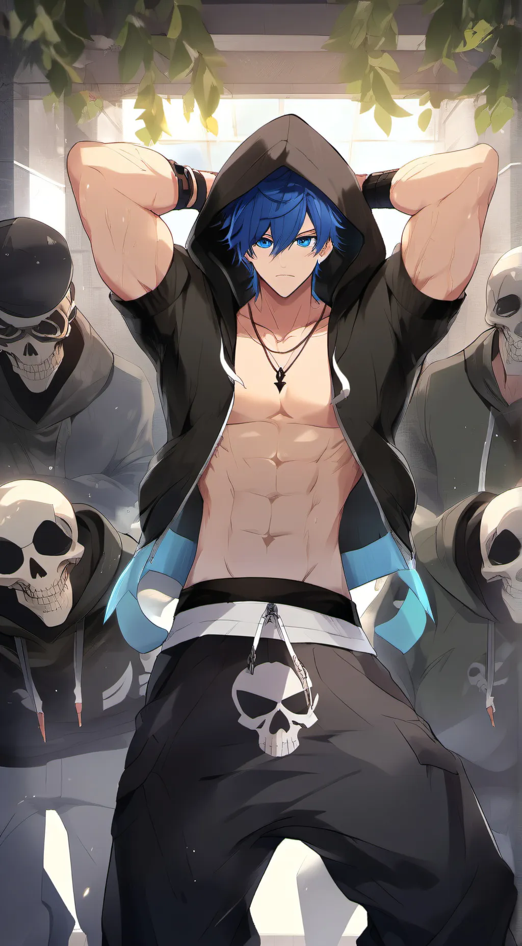 ai character: Kuro background