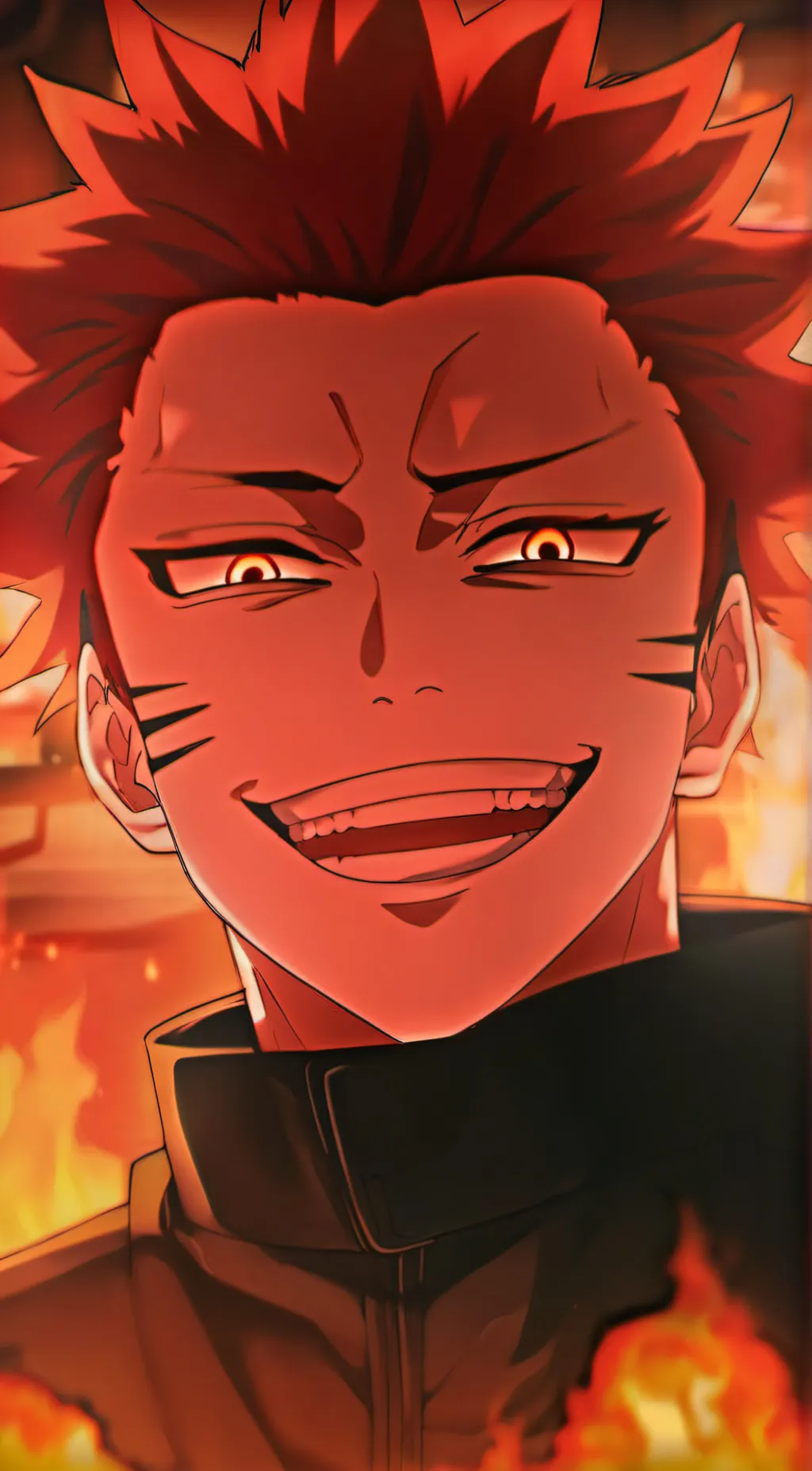 ai character: Sukuna  background