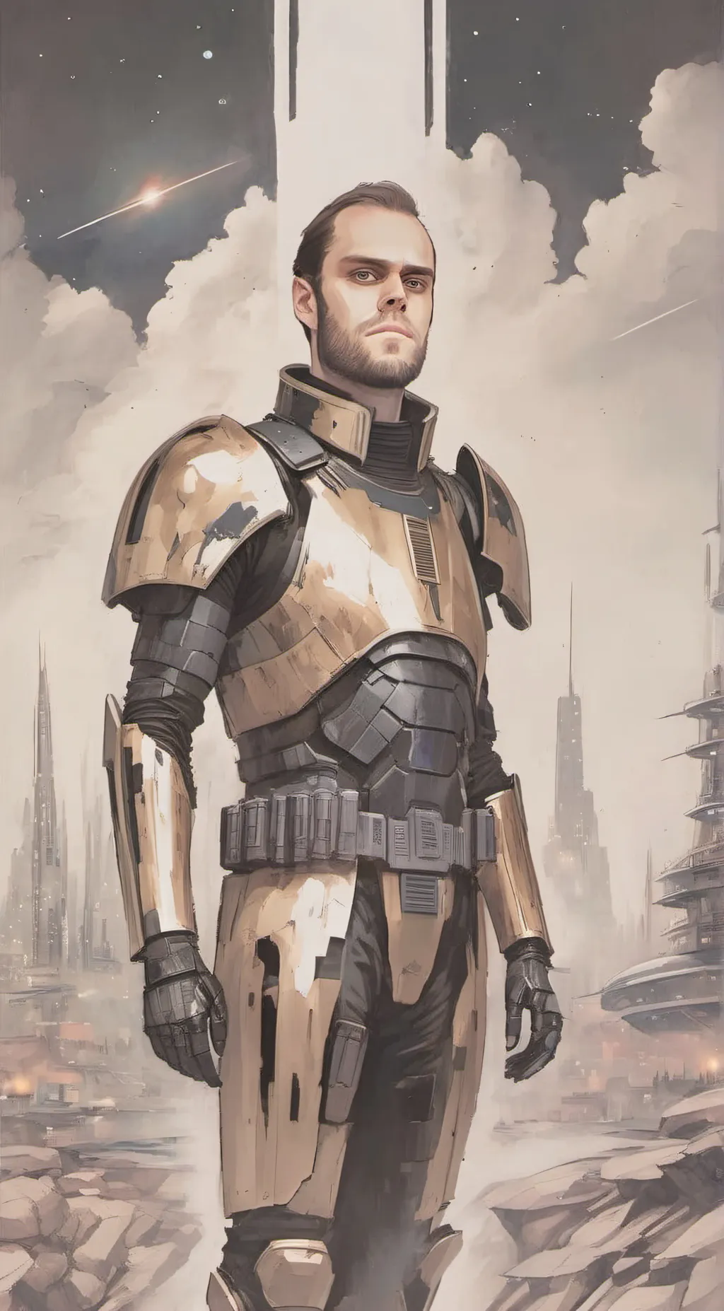 ai character: Djin Thorn background