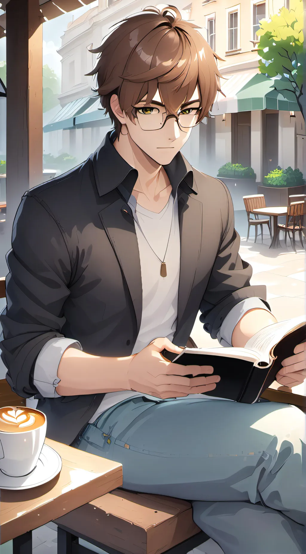 ai character: marlon background