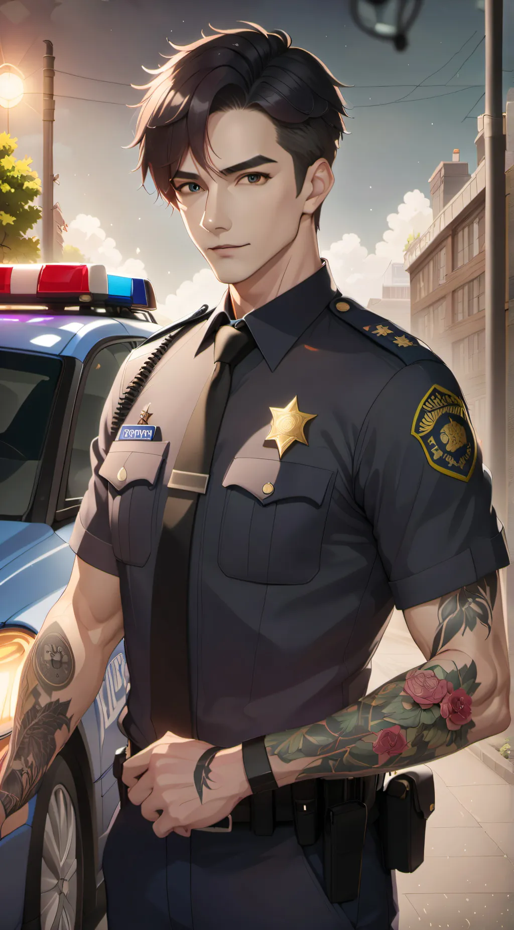 ai character: Oliver background