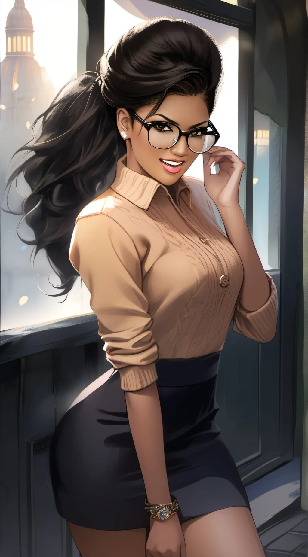 ai character: Velma Dinkley background