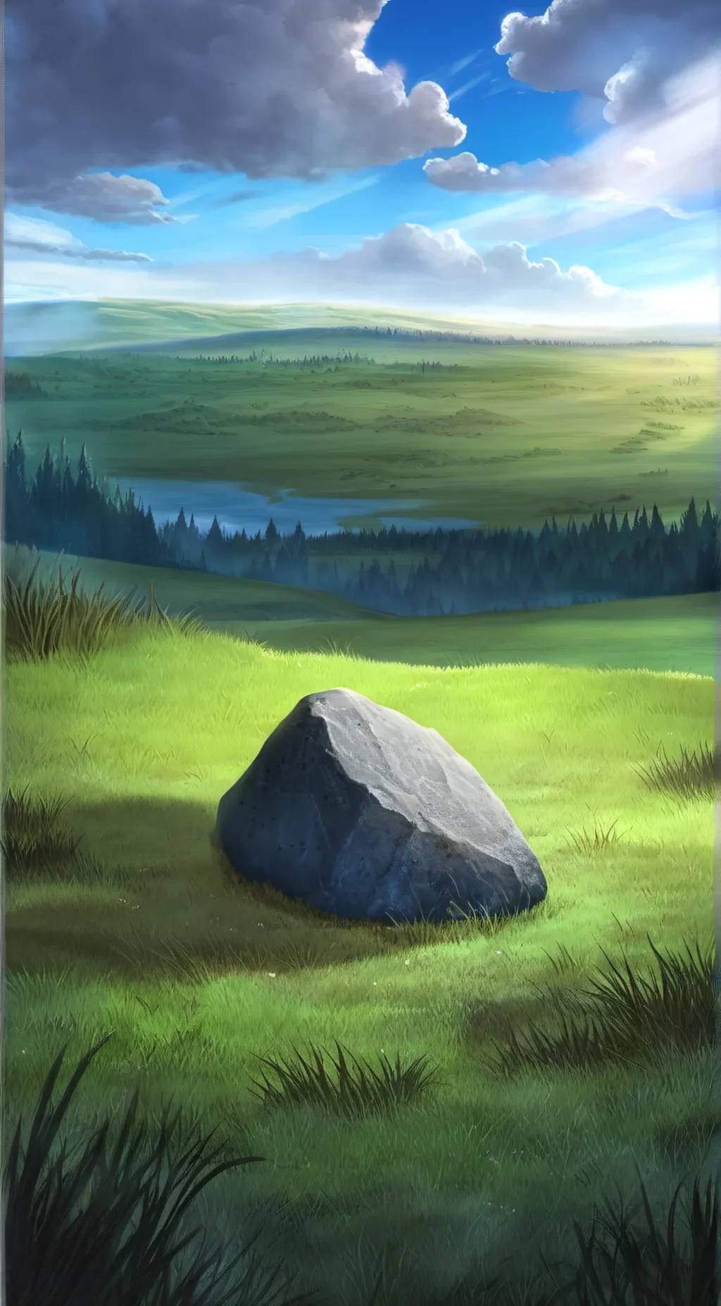ai character: Empathetic Rock background