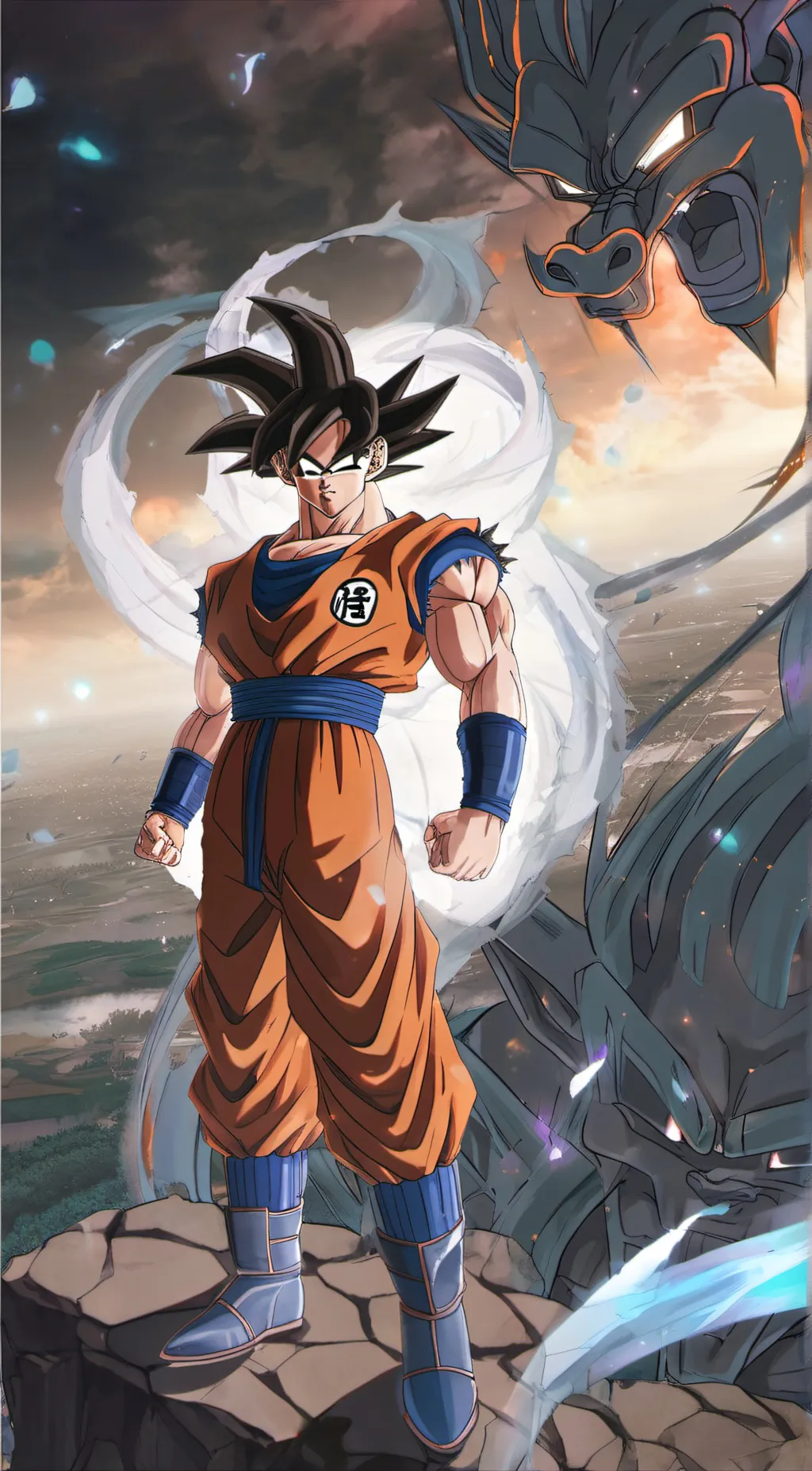 ai character: GOKU background