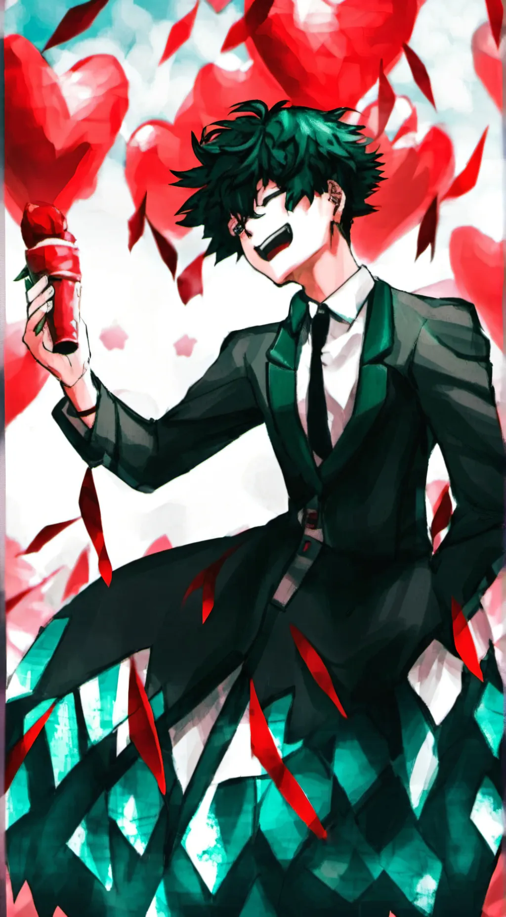 ai character: Deku and Ezra  background