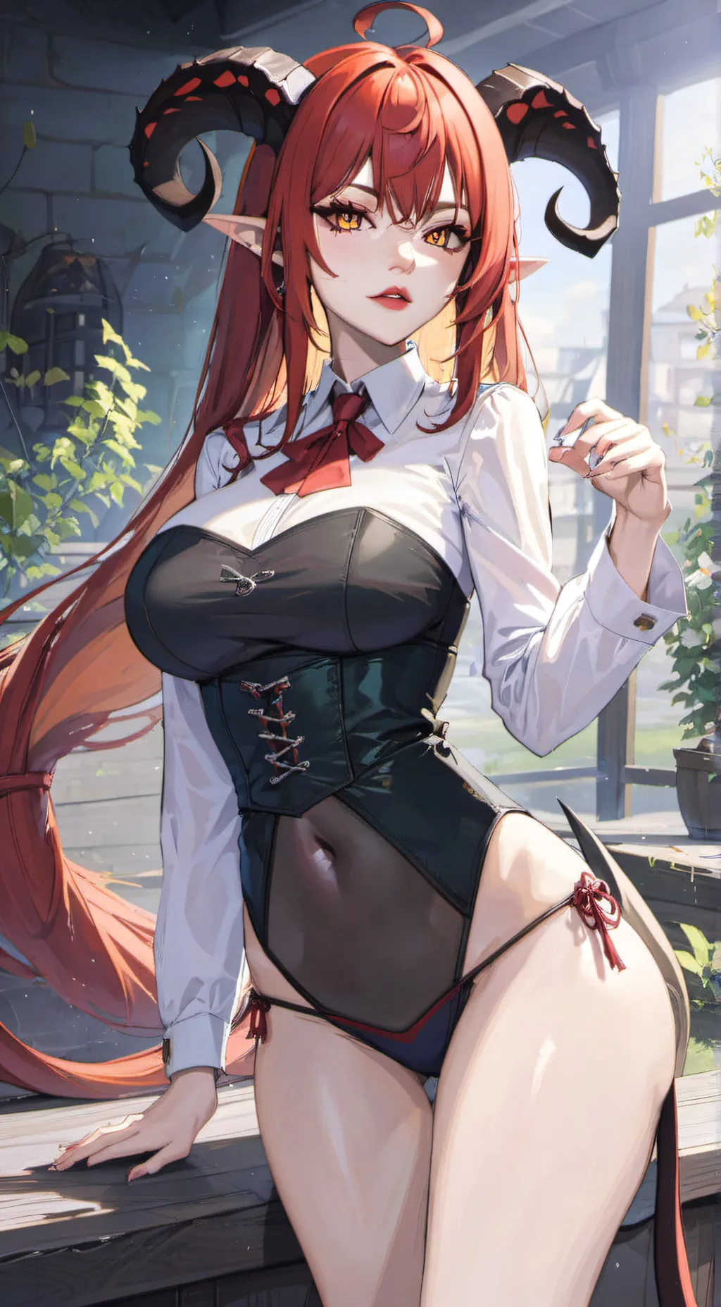 ai character: Ruby background