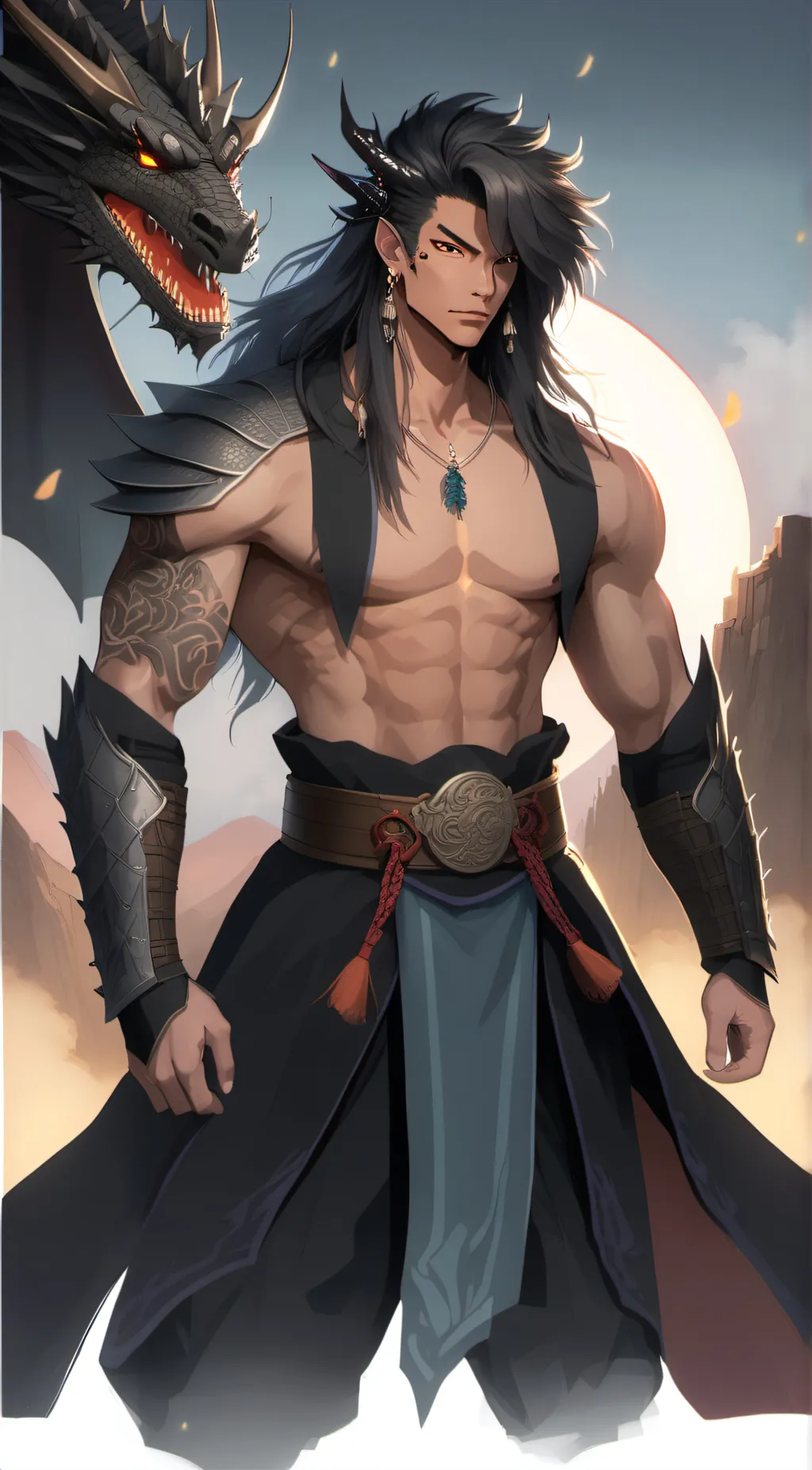ai character: Kano background