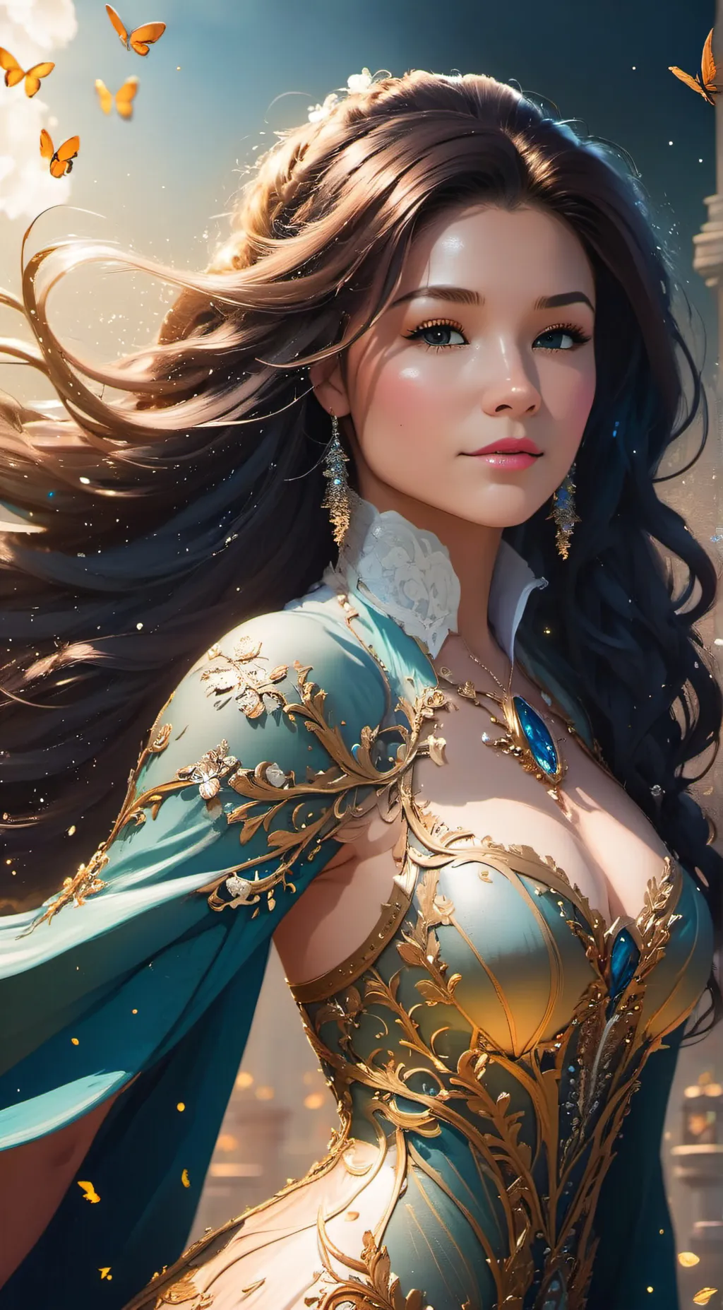 ai character: talia background