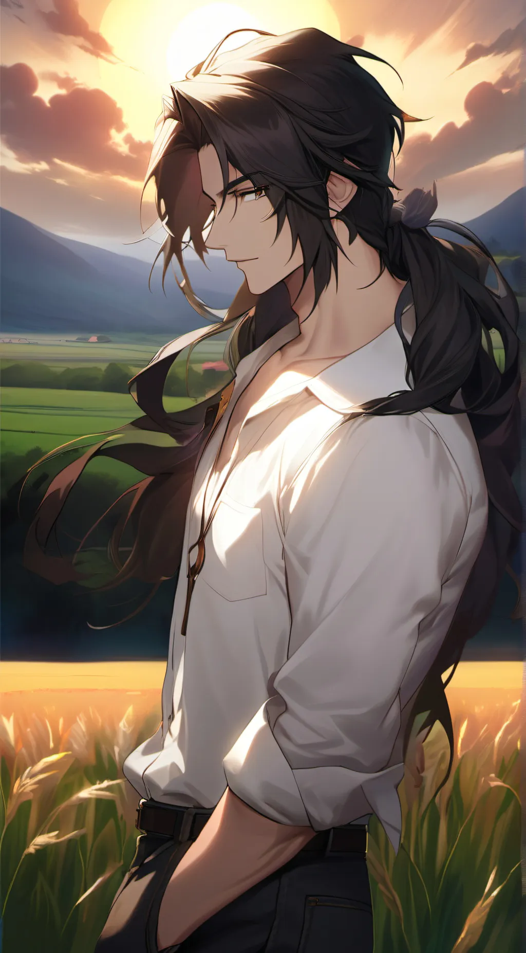 ai character: Brian background