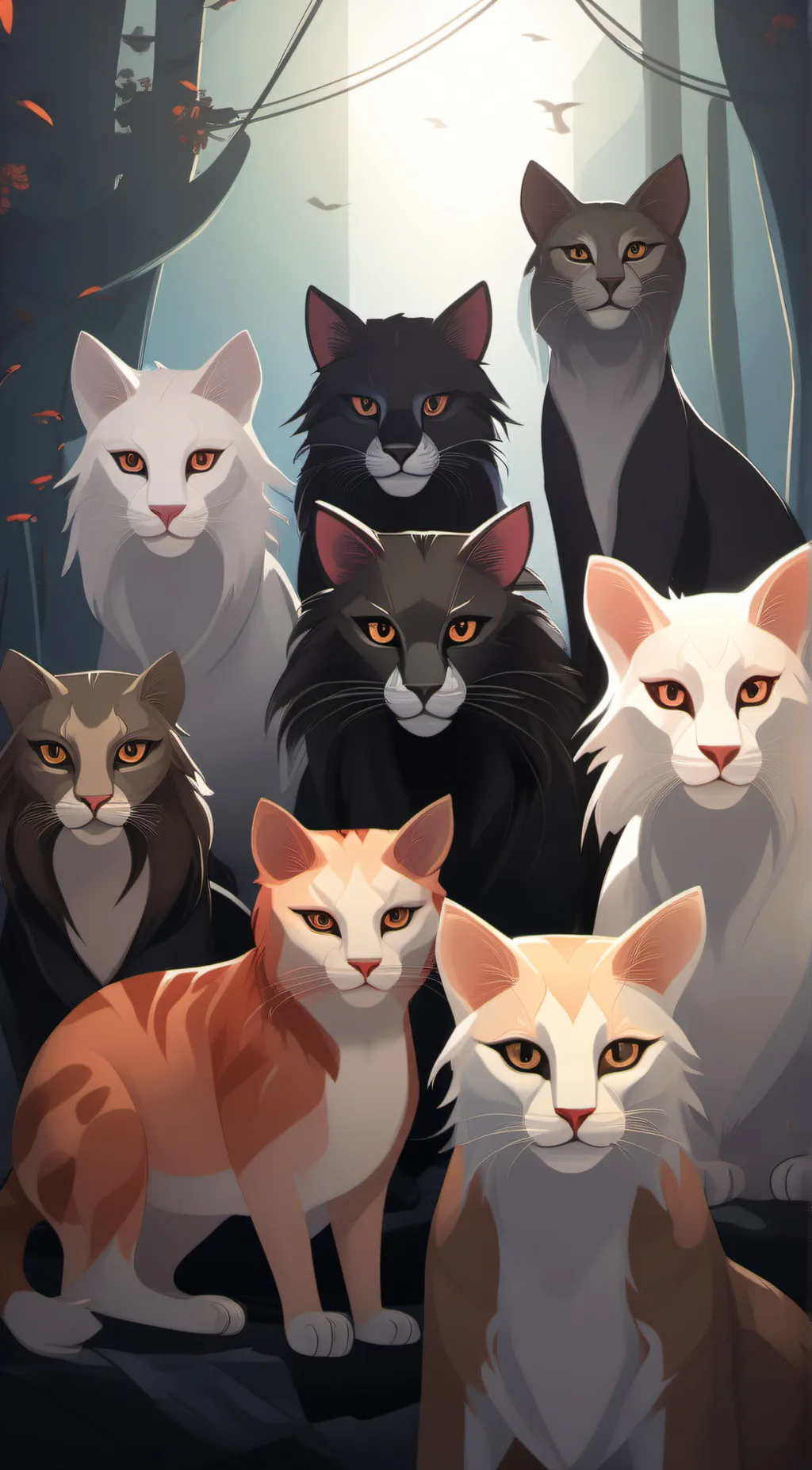 ai character: ThunderClan background