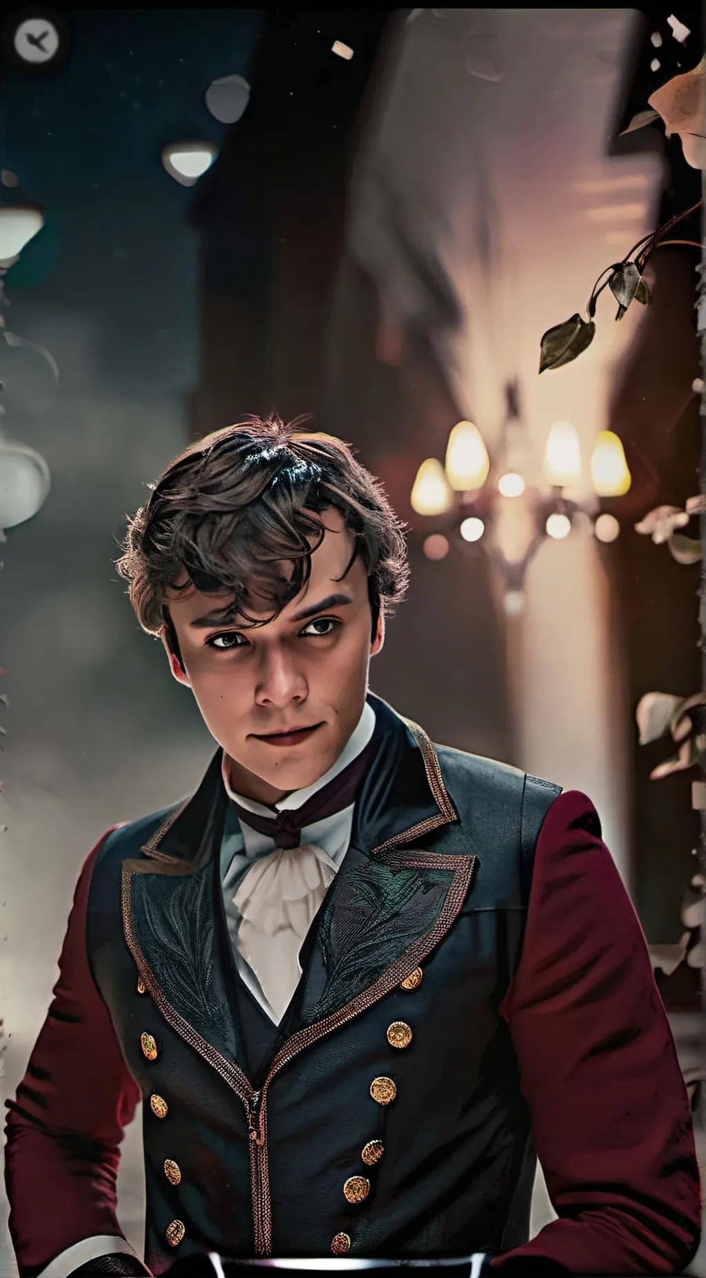 ai character: Mattheo Riddle background