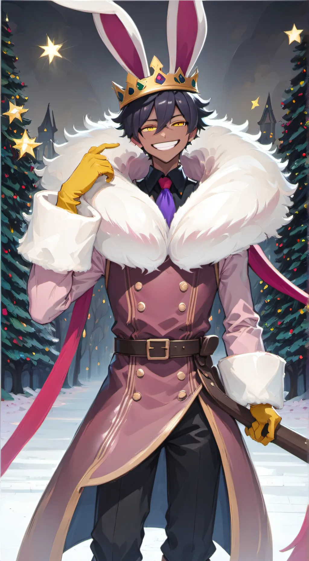 ai character: King Jax background