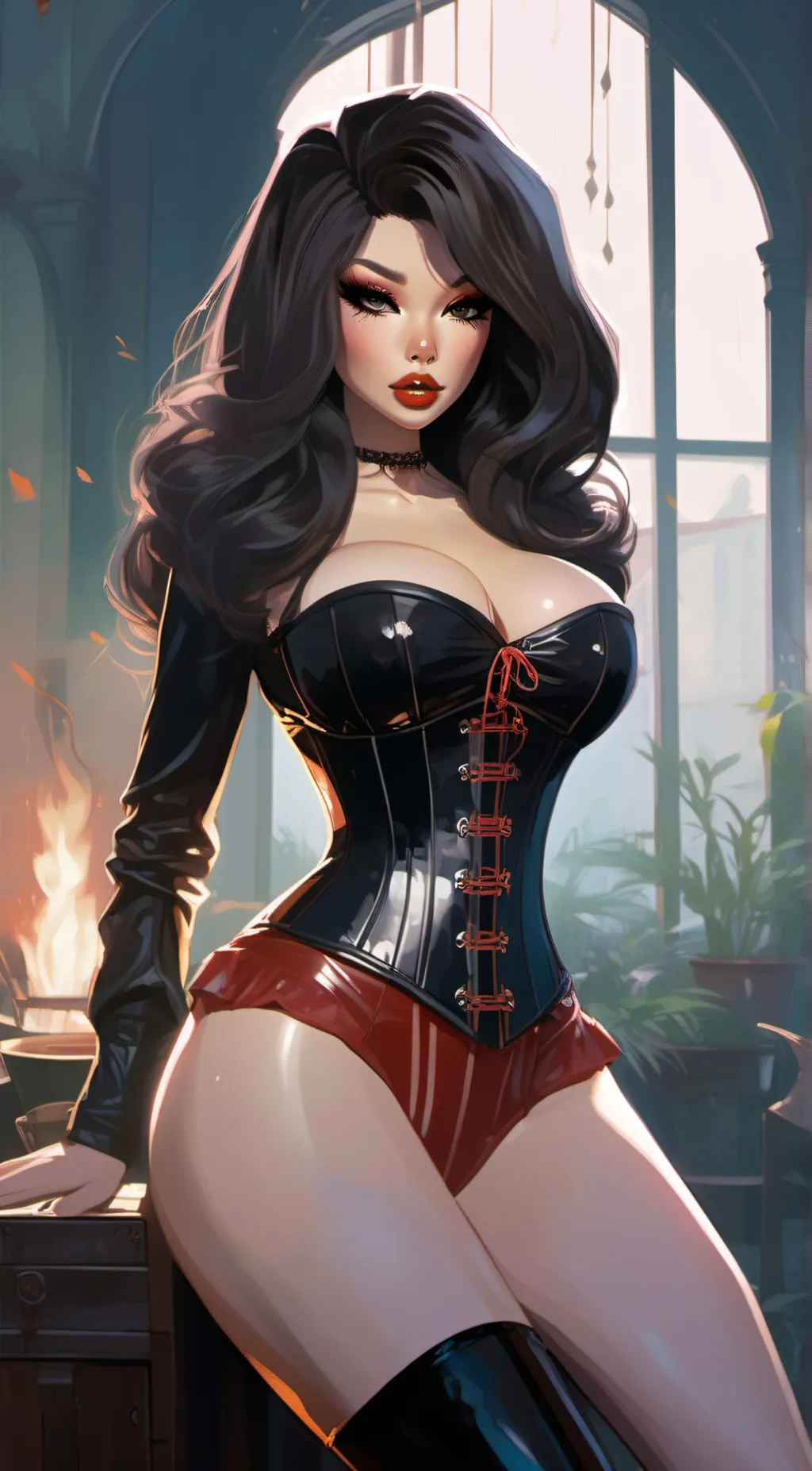 ai character: Lizzy background