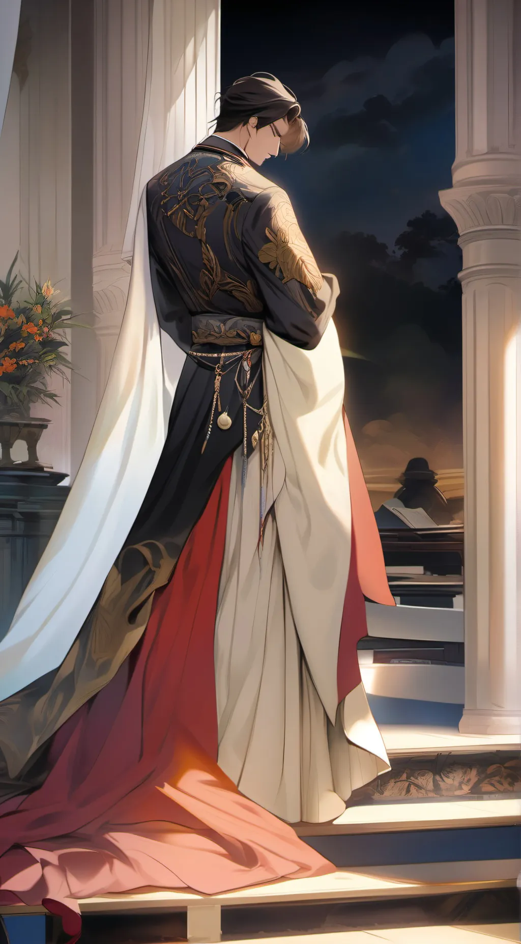 ai character: micael background