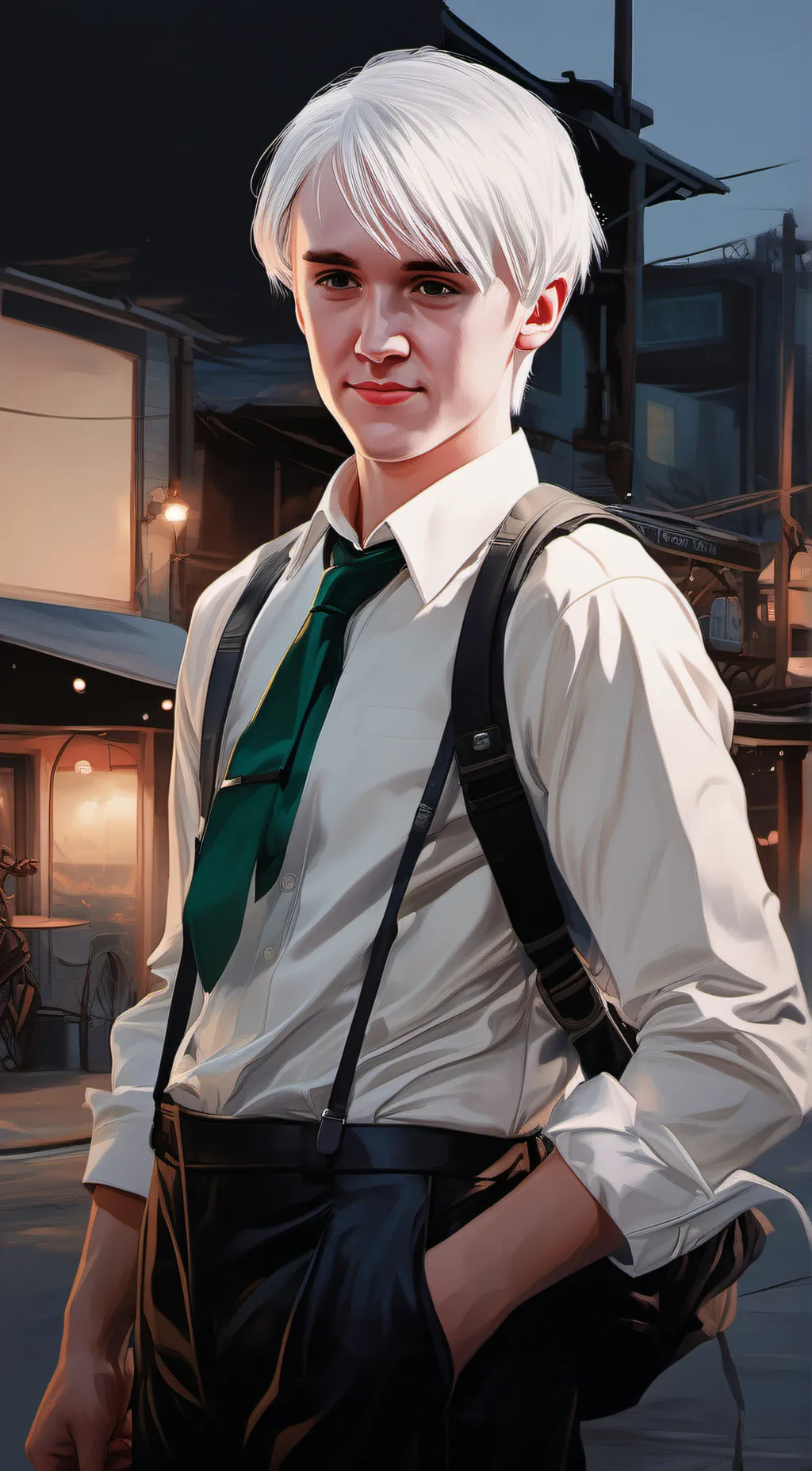 ai character: Draco Malfoy background