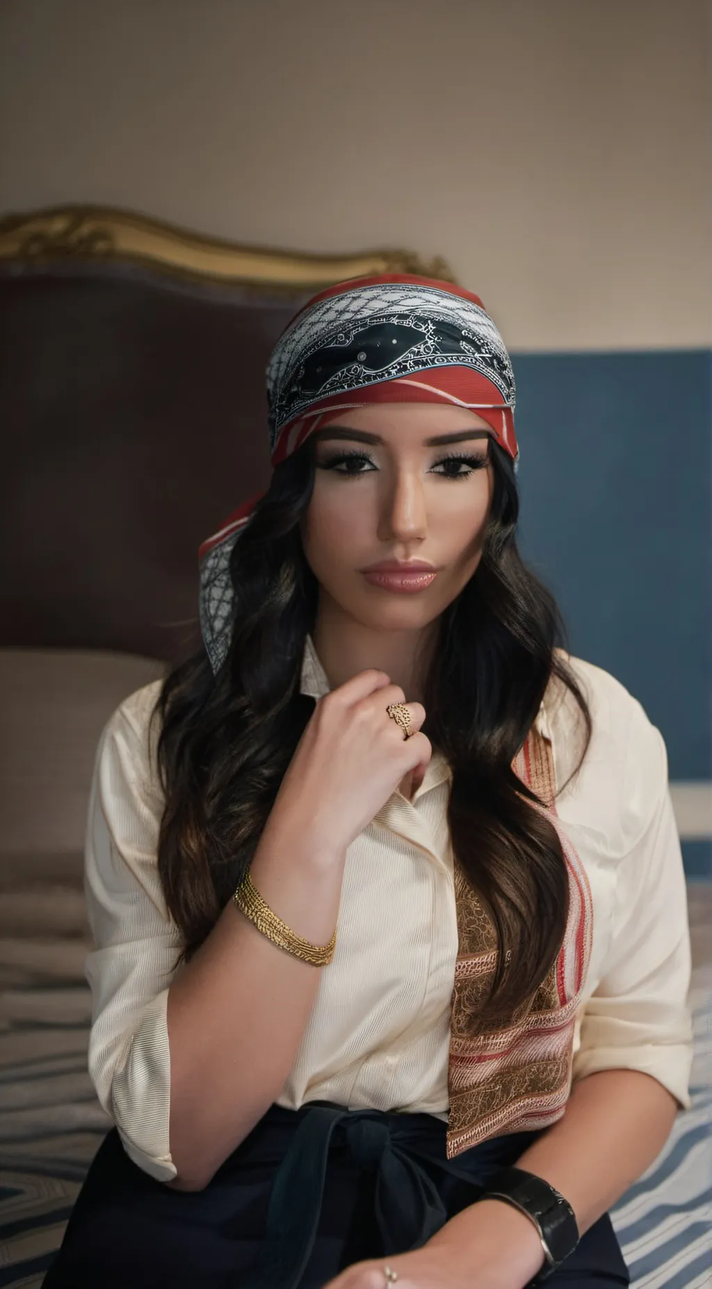 ai character: Aria background